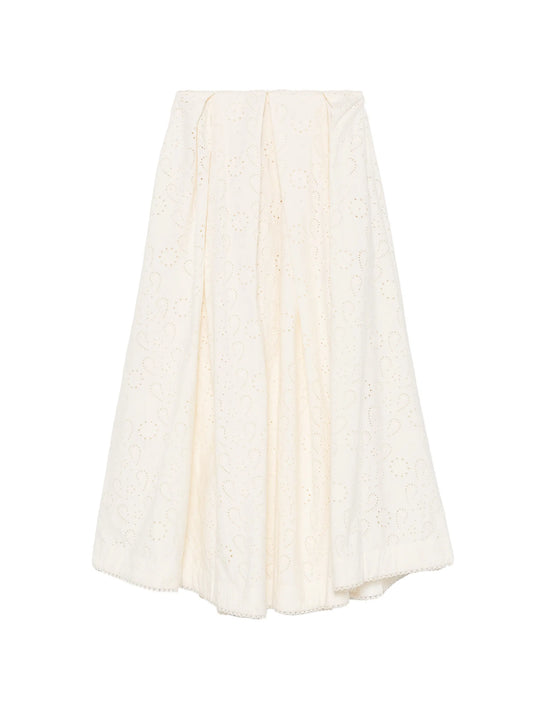 Delta eyelet skirt