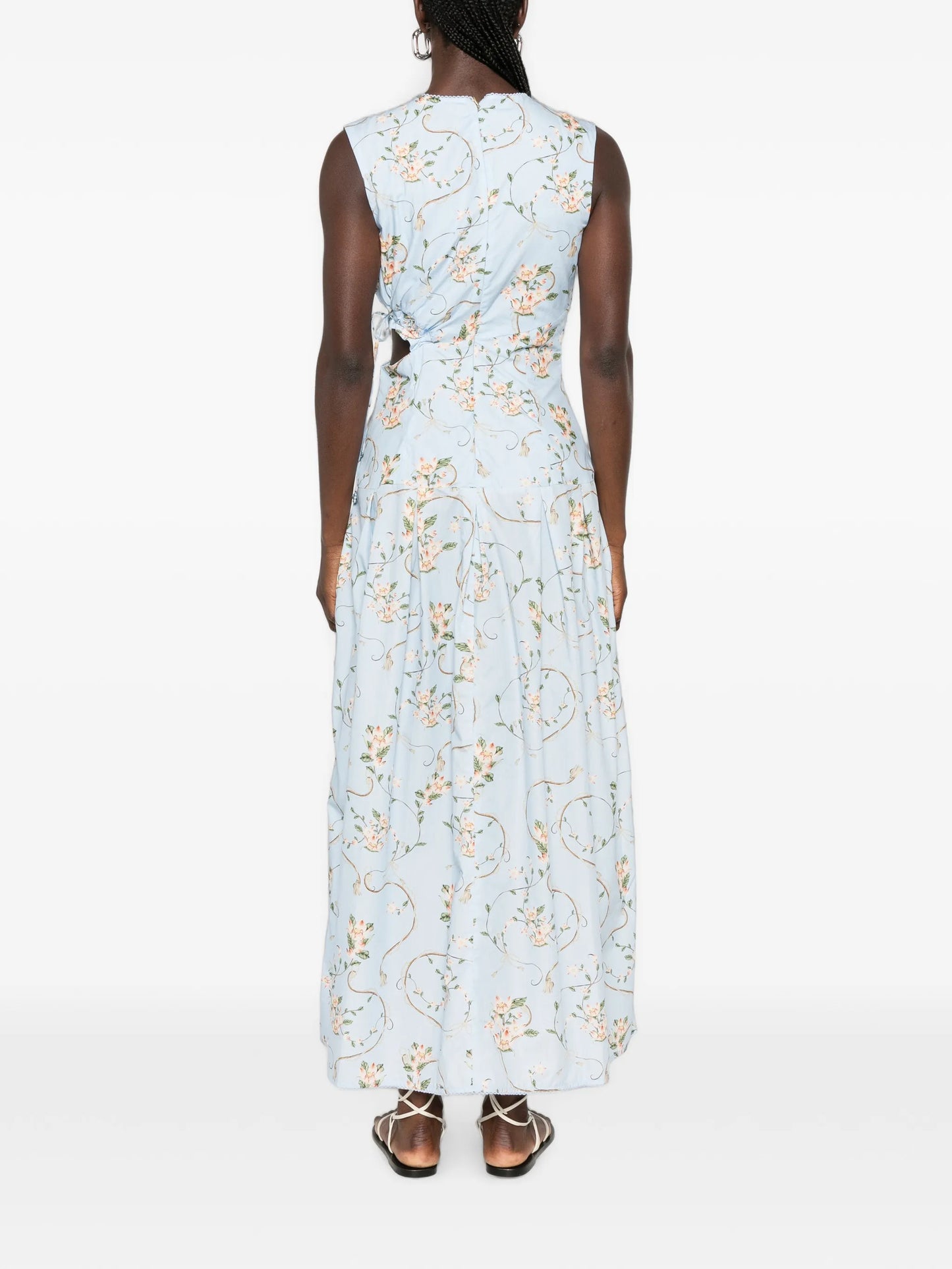 Otono floral-print cut-out maxi dress