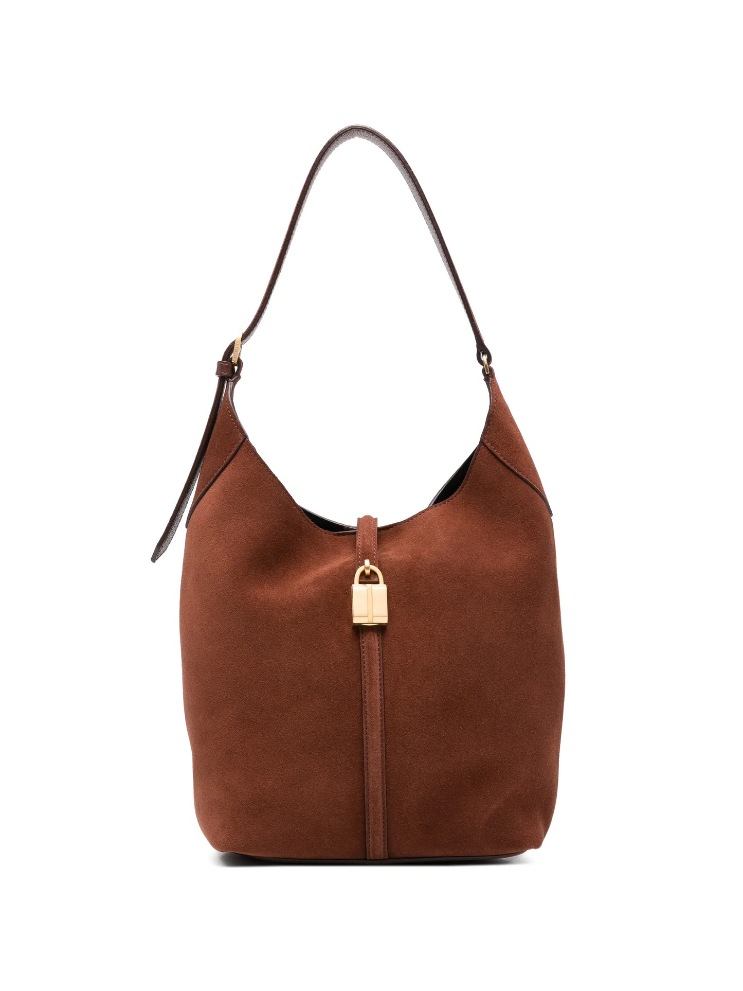 Siena suede bucket bag