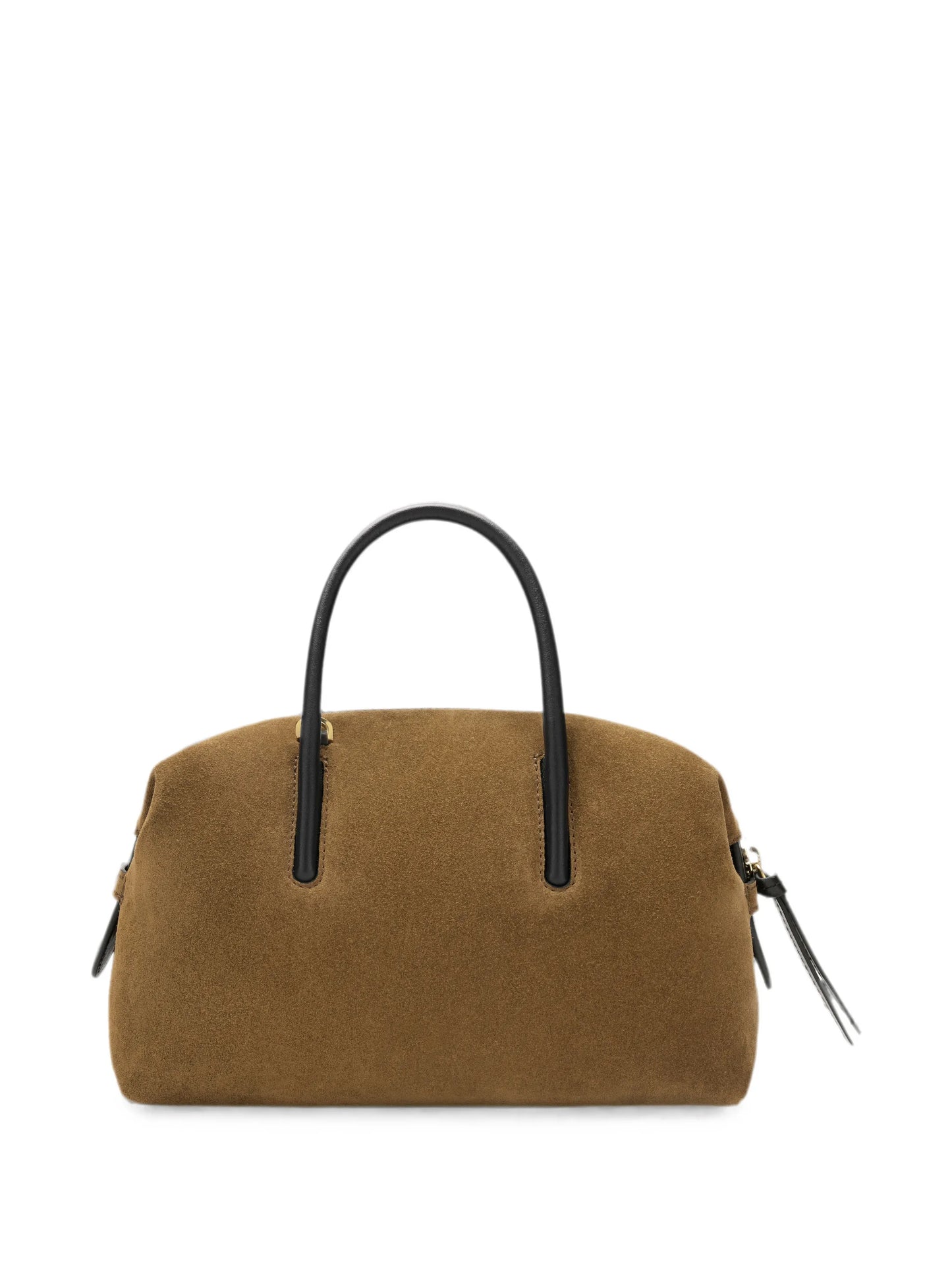 small Stockholm intarsia-suede tote bag