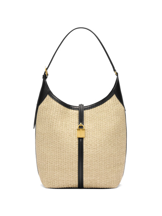 Siena raffia tote bag