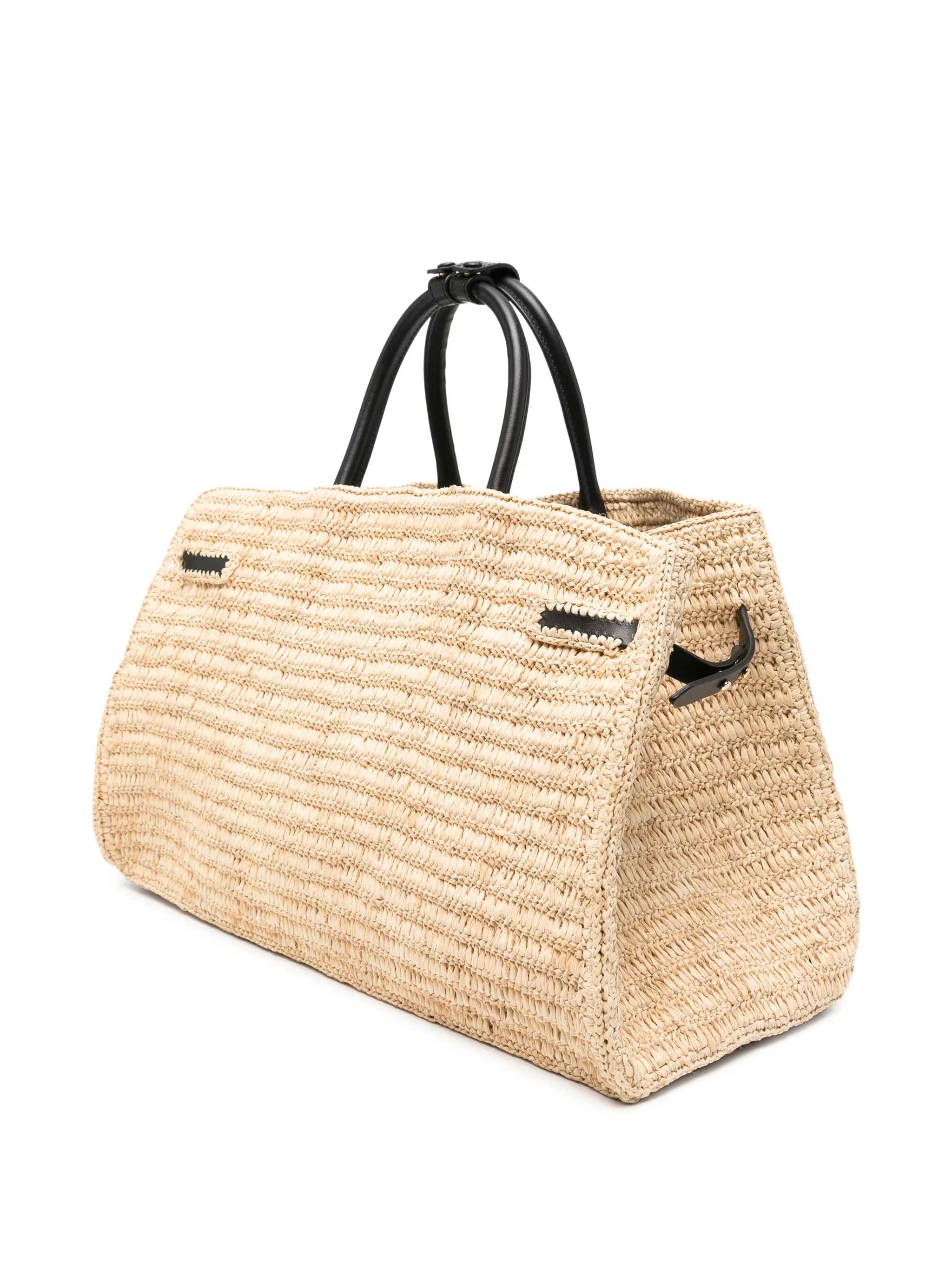 Hudson woven tote bag