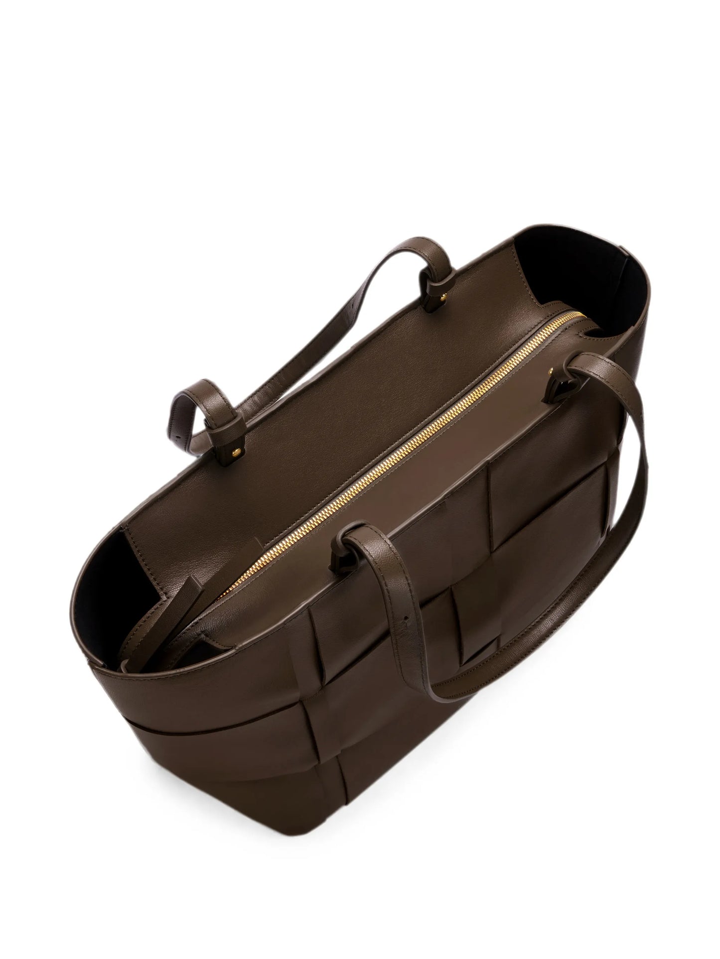 Florence woven-leather tote bag