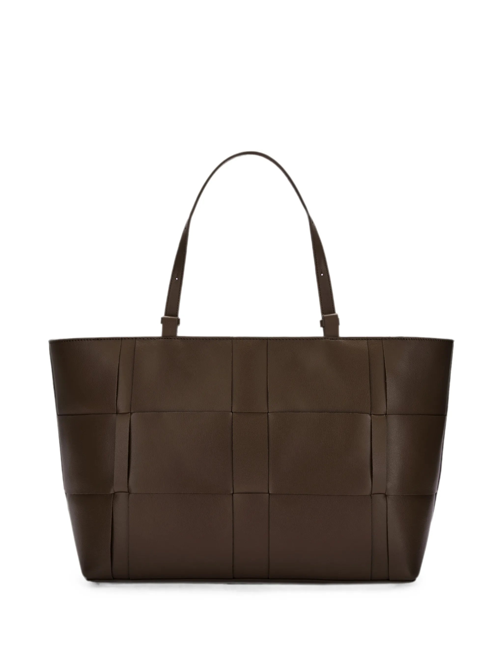Florence woven-leather tote bag
