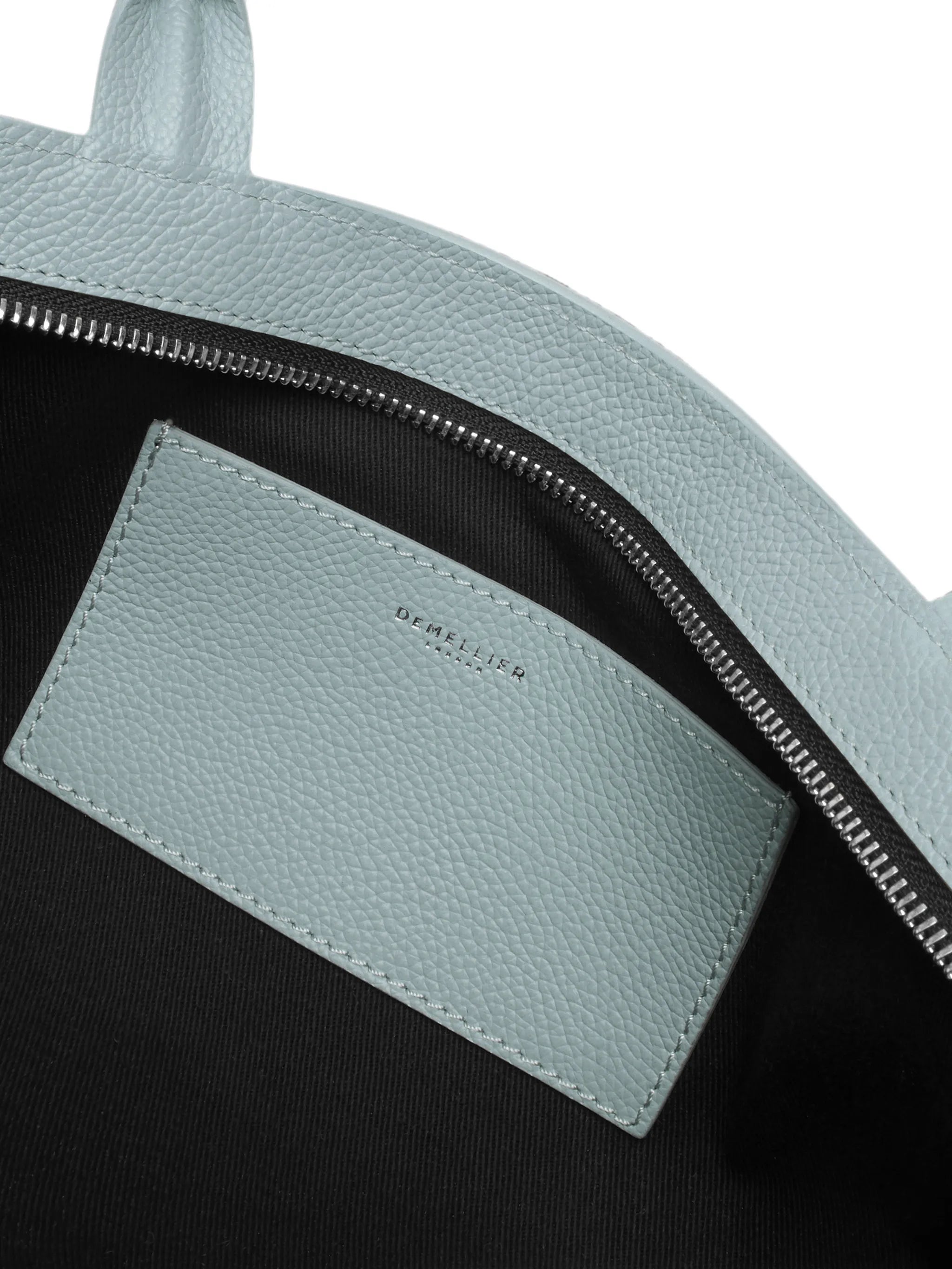 New York grained leather shoulder bag