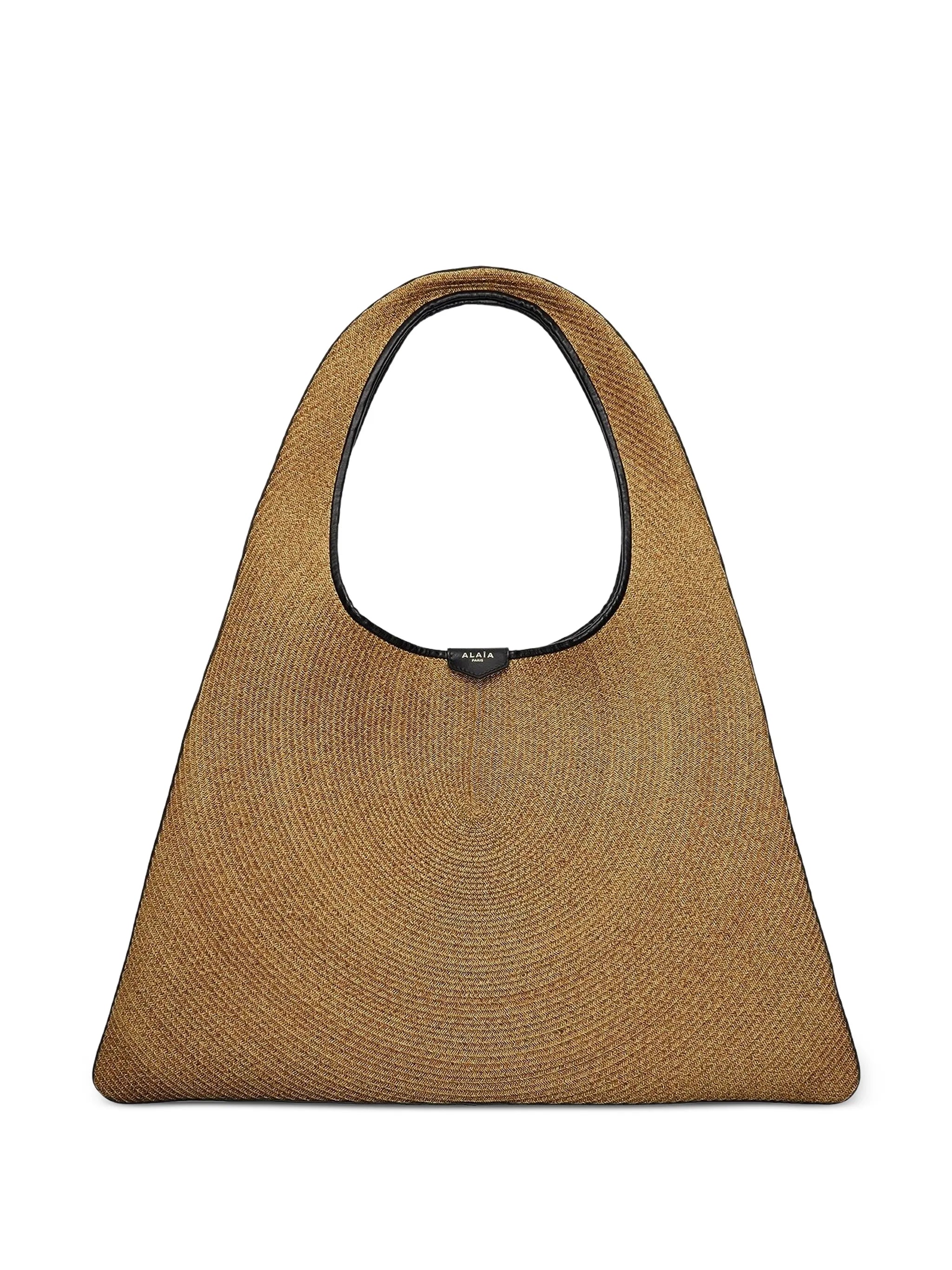One Piece raffia shoulder bag