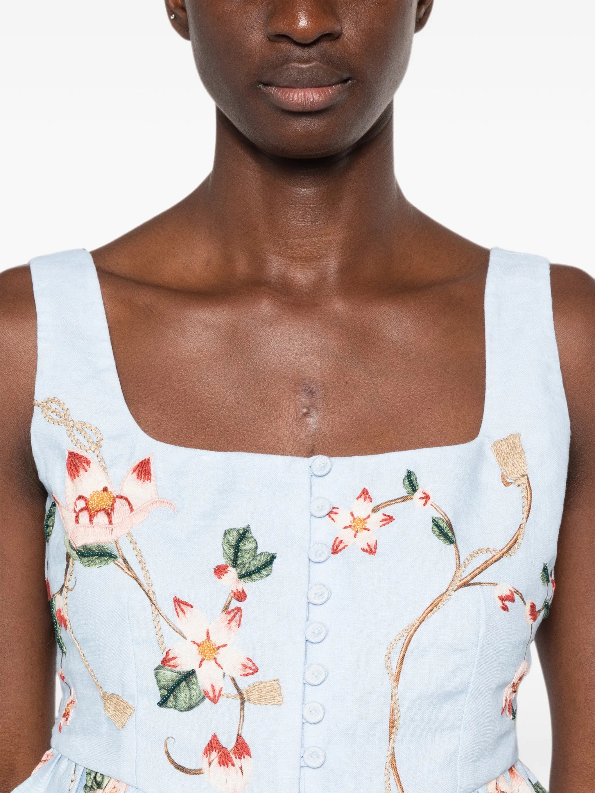 Eslabon Navegante cropped top