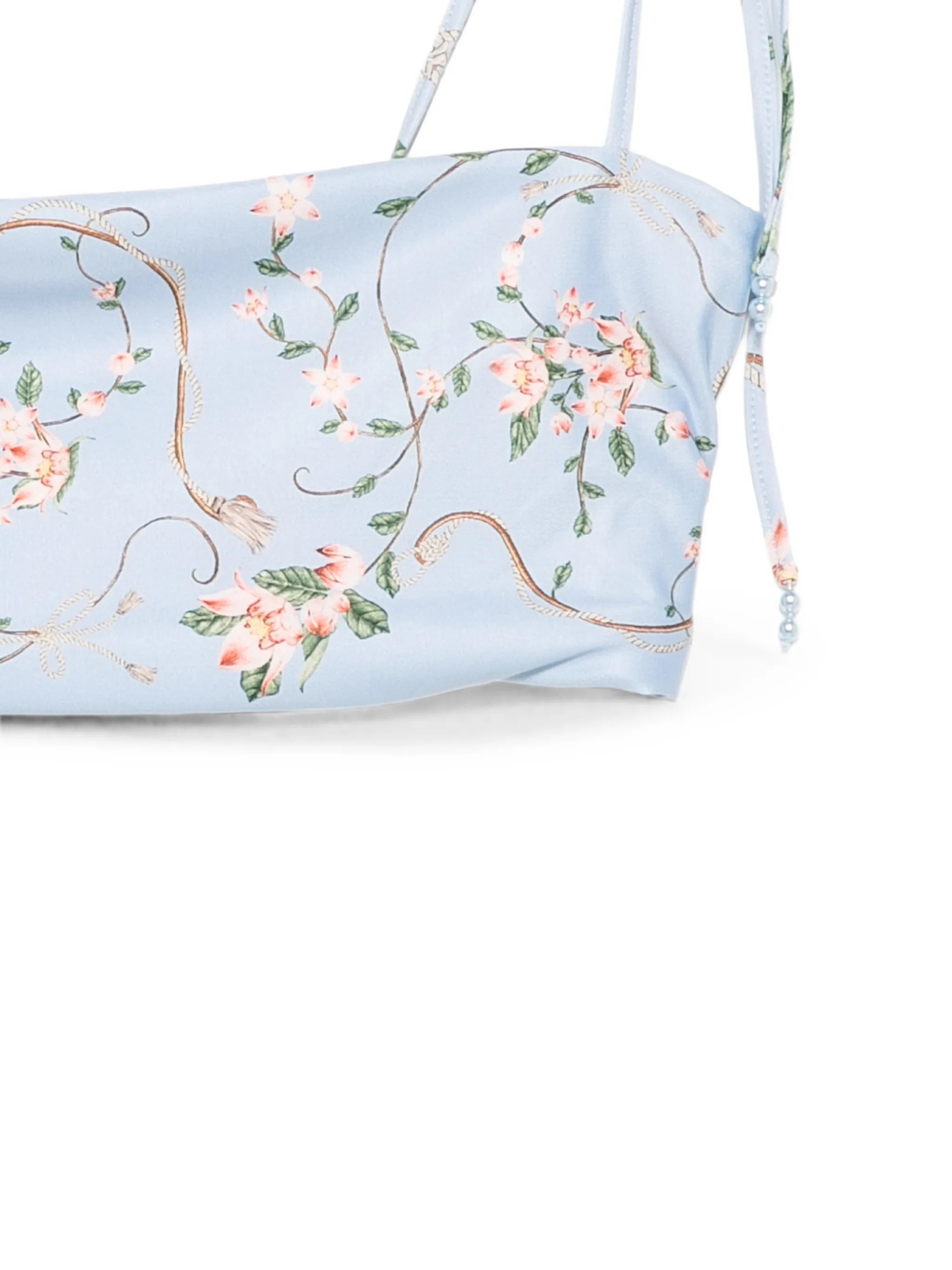 Primavera Navegante floral-print bikini top