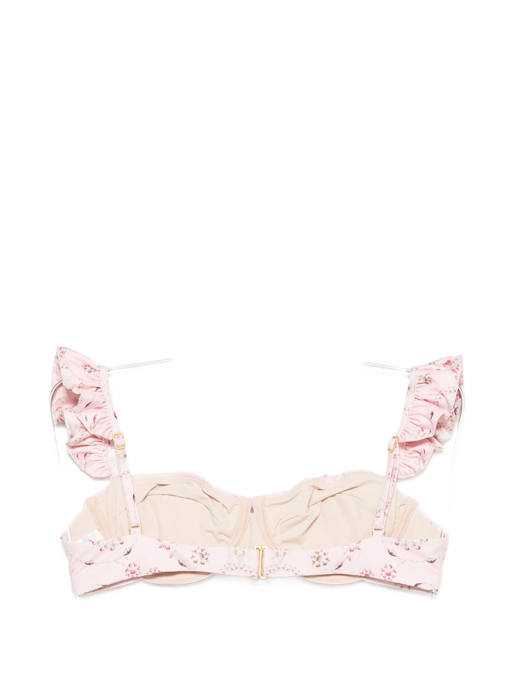 Kiwi Playa ruffled underwired bikini top