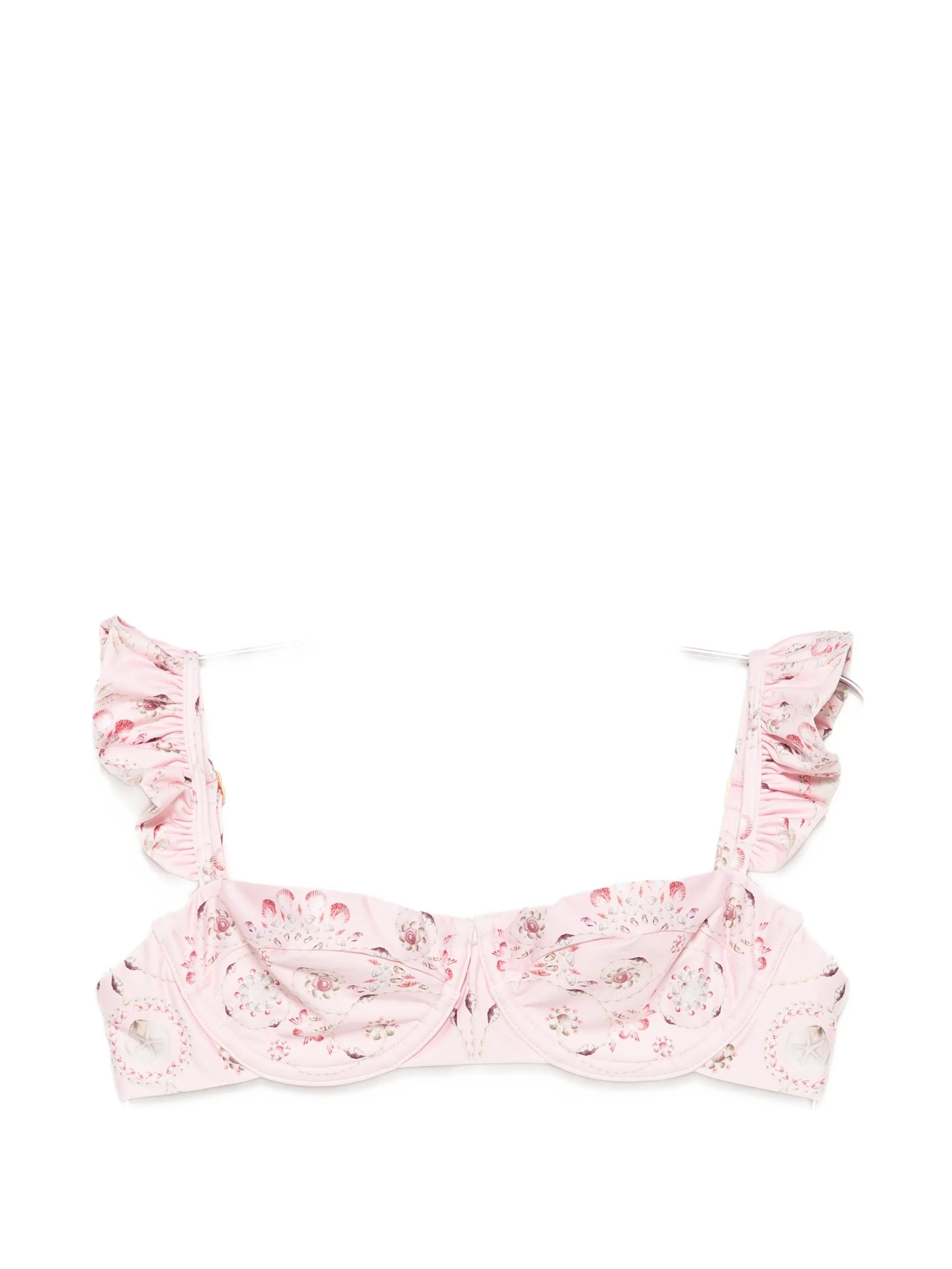 Kiwi Playa ruffled underwired bikini top