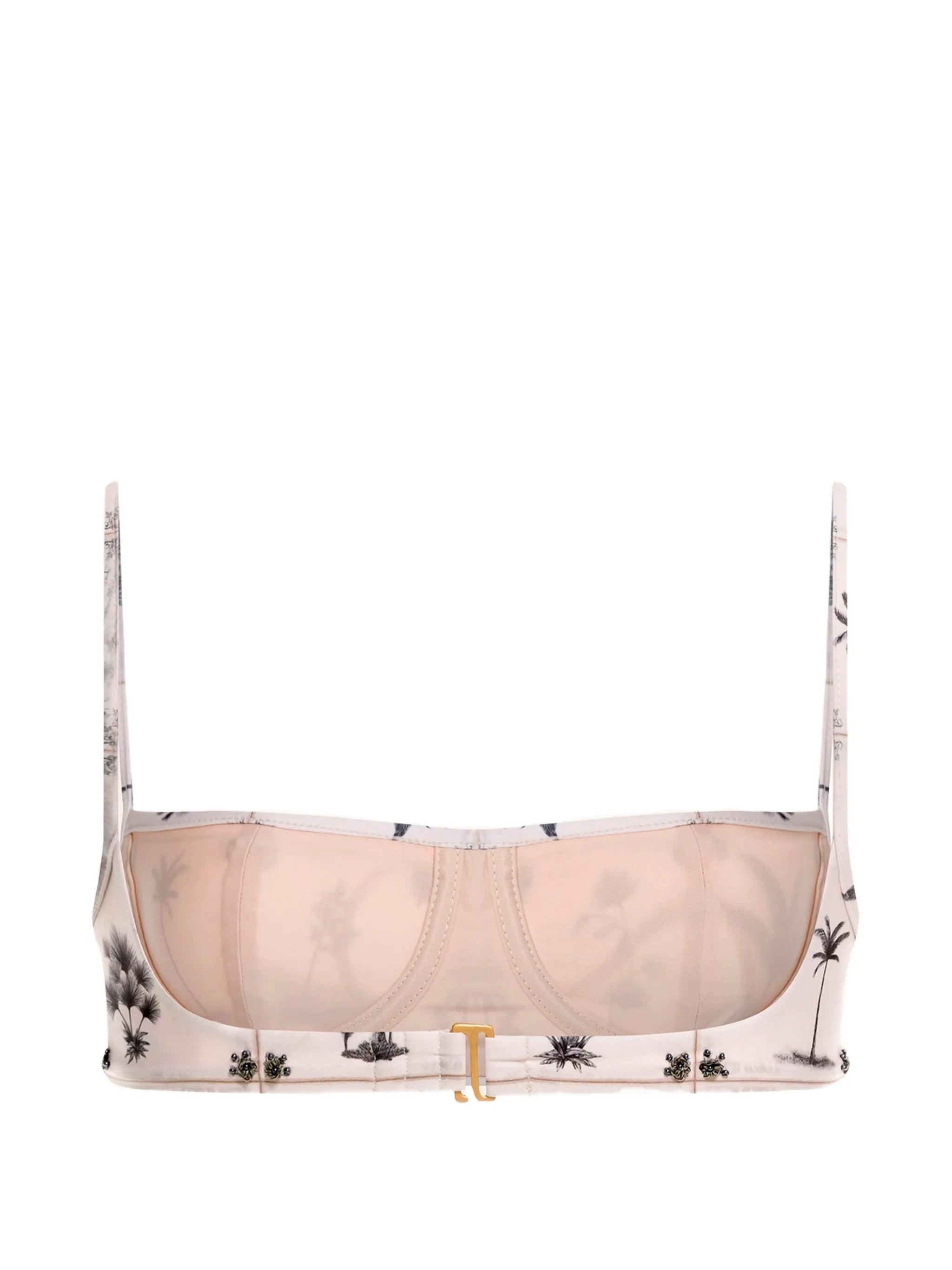 Libertad Arena beaded bikini top