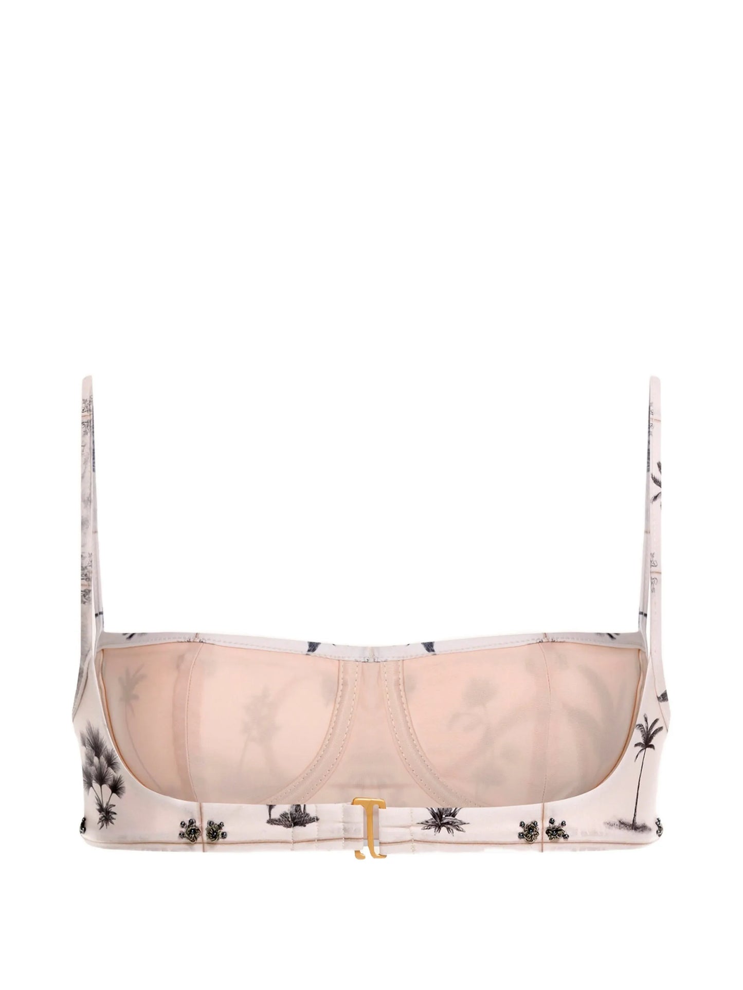 Libertad Arena beaded bikini top