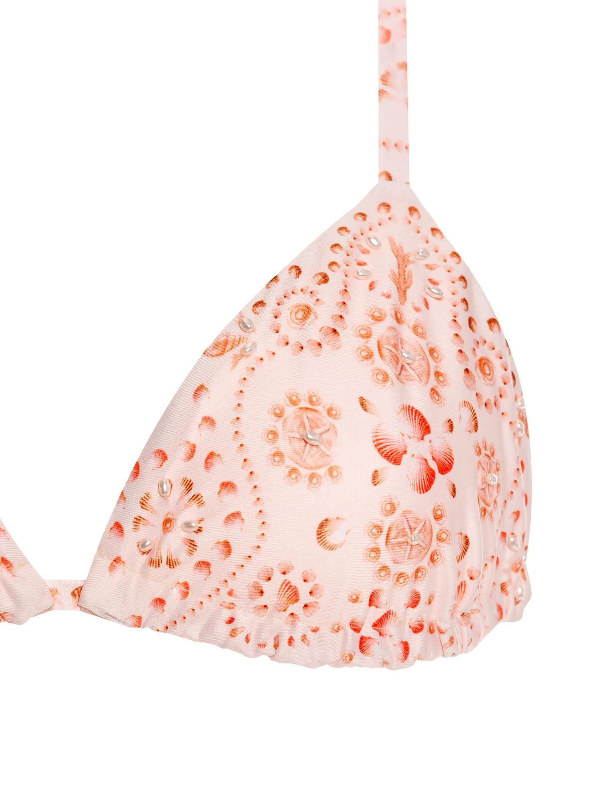 Tulua shell-print bikini top