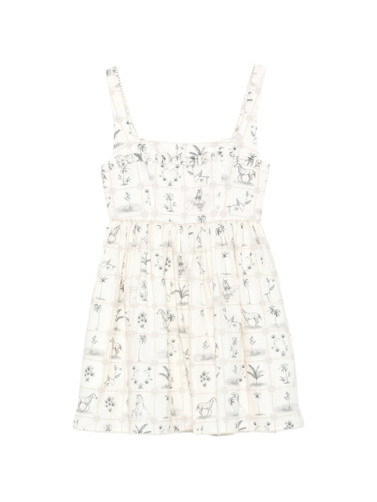 Barbara printed mini dress