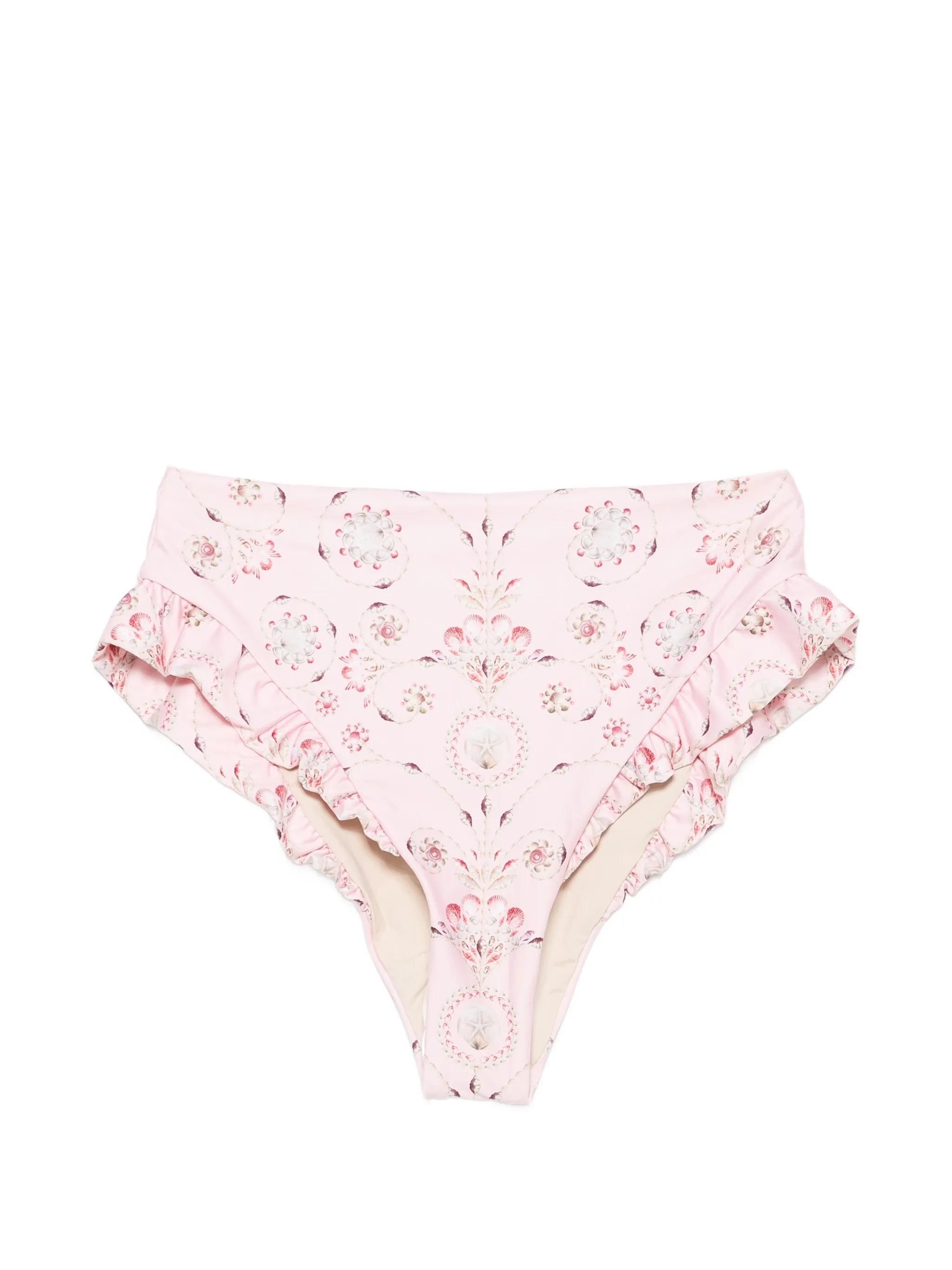 Jengibre Playa ruffled bikini bottoms