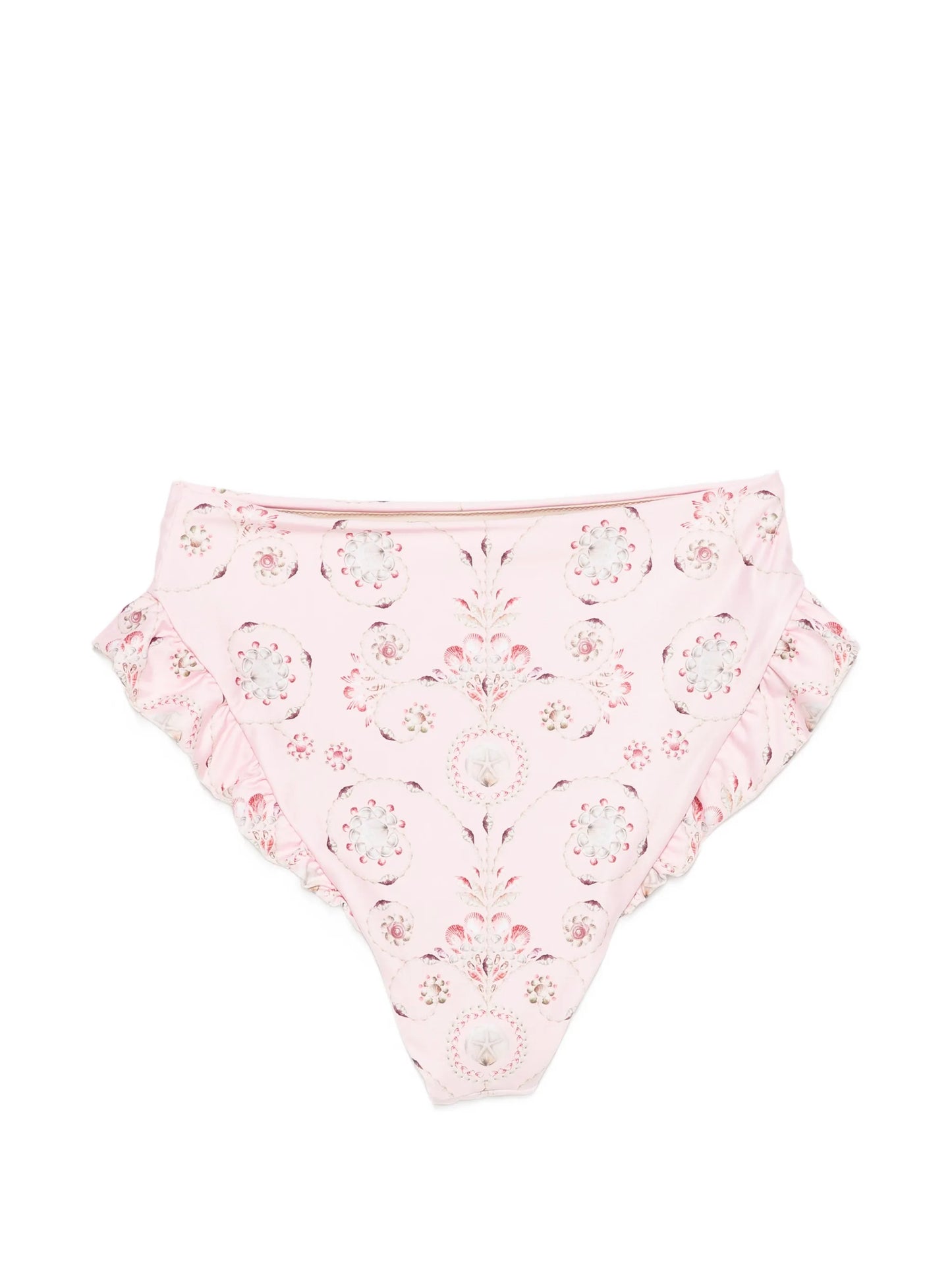 Jengibre Playa ruffled bikini bottoms
