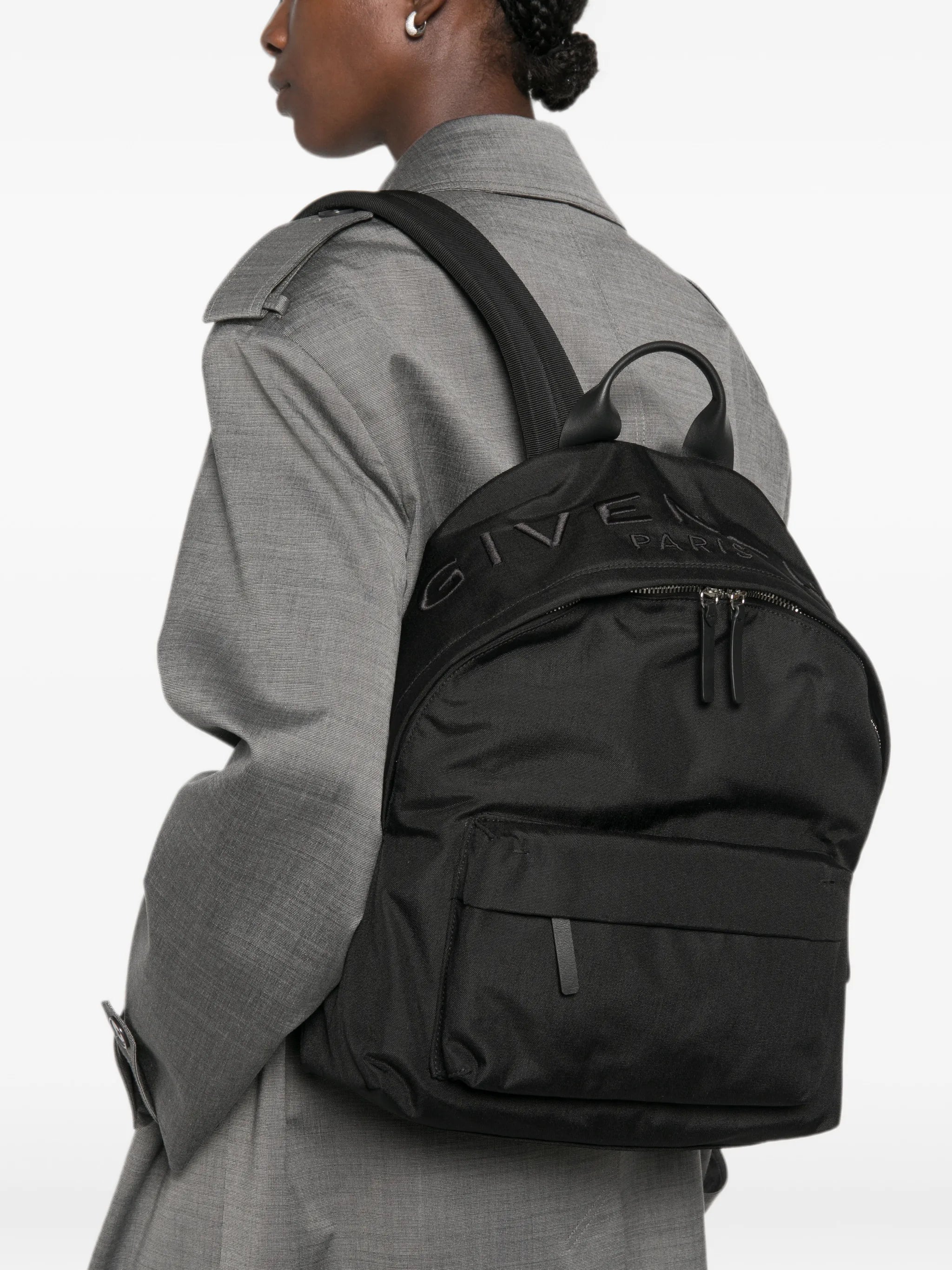 cargo backpack in canvas