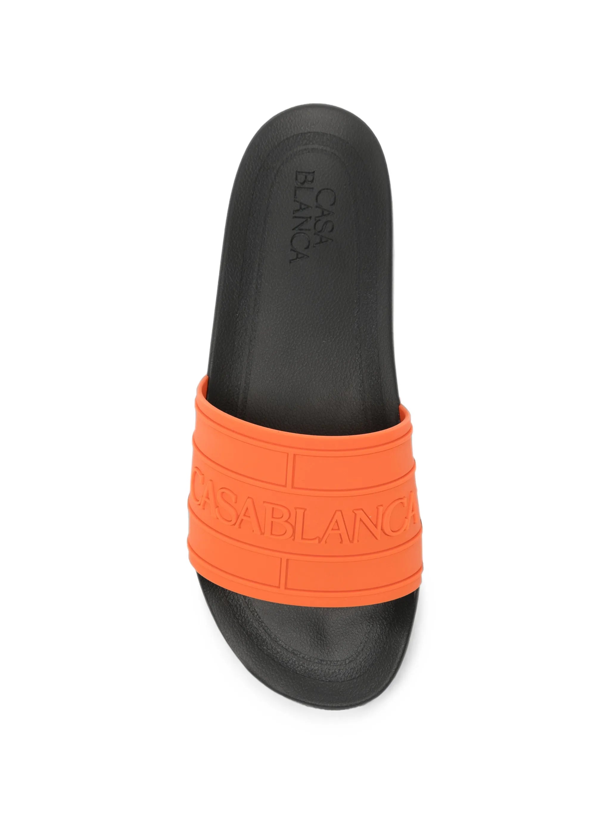 logo-embossed sliders