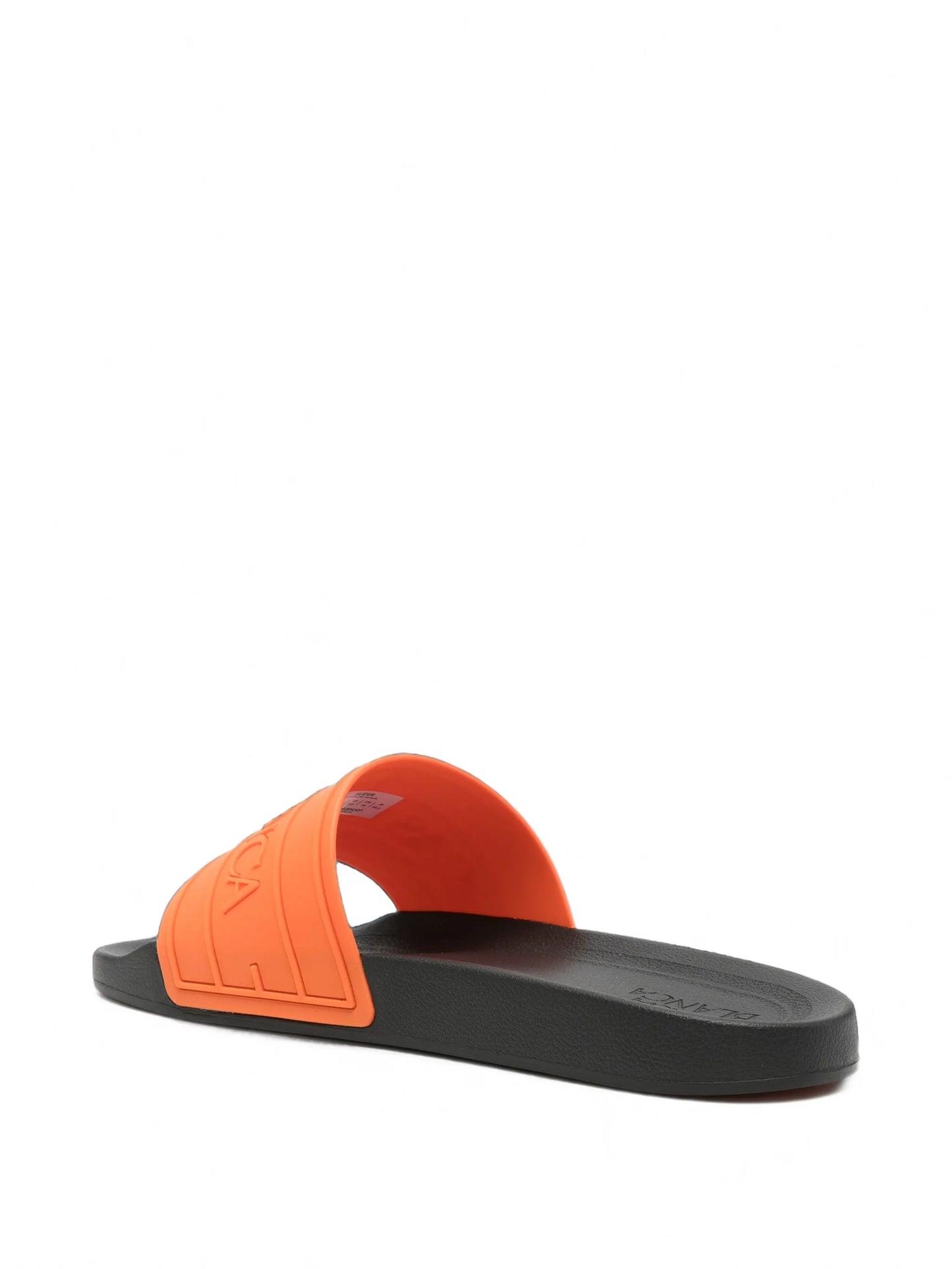 logo-embossed sliders
