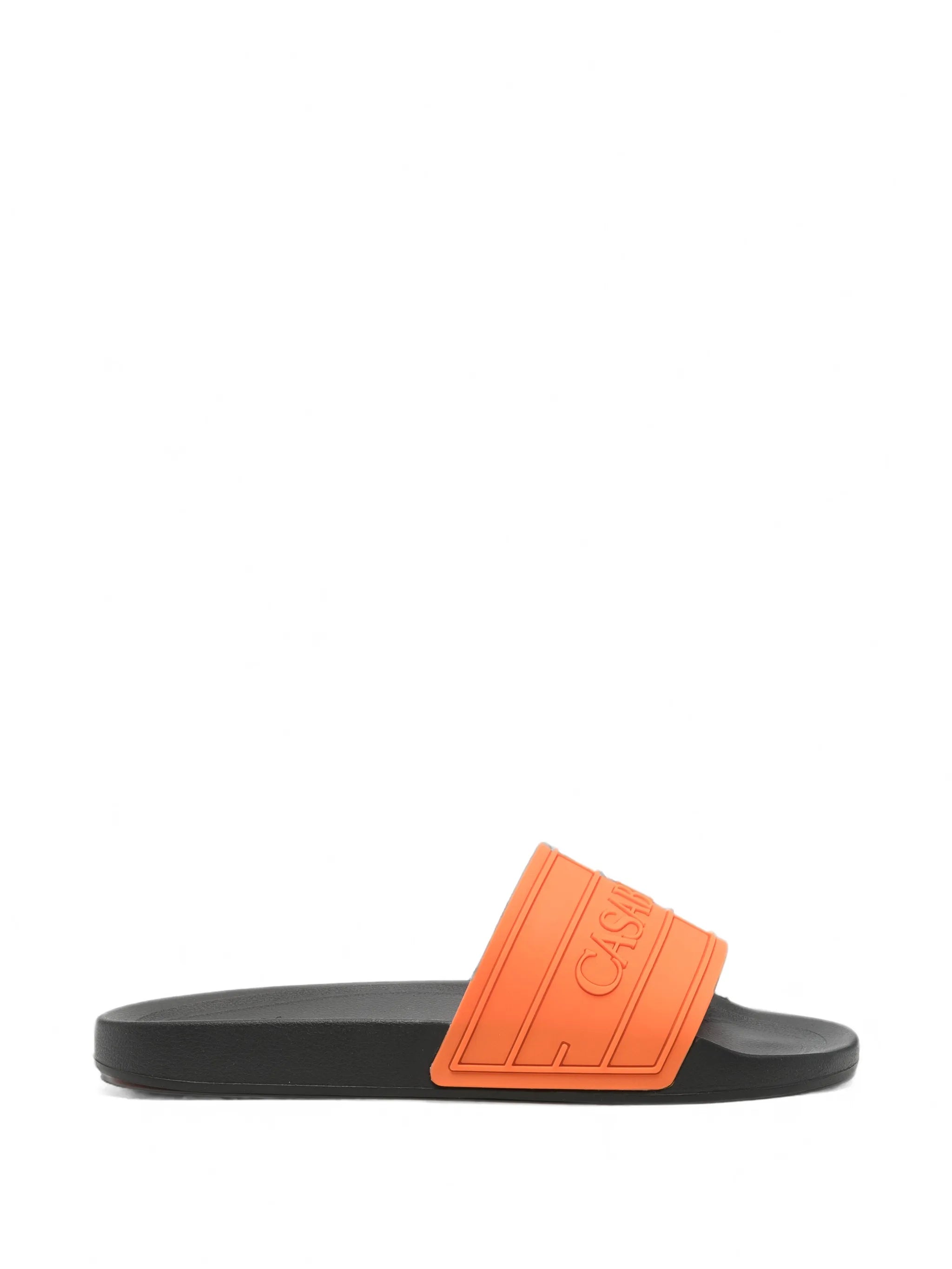 logo-embossed sliders