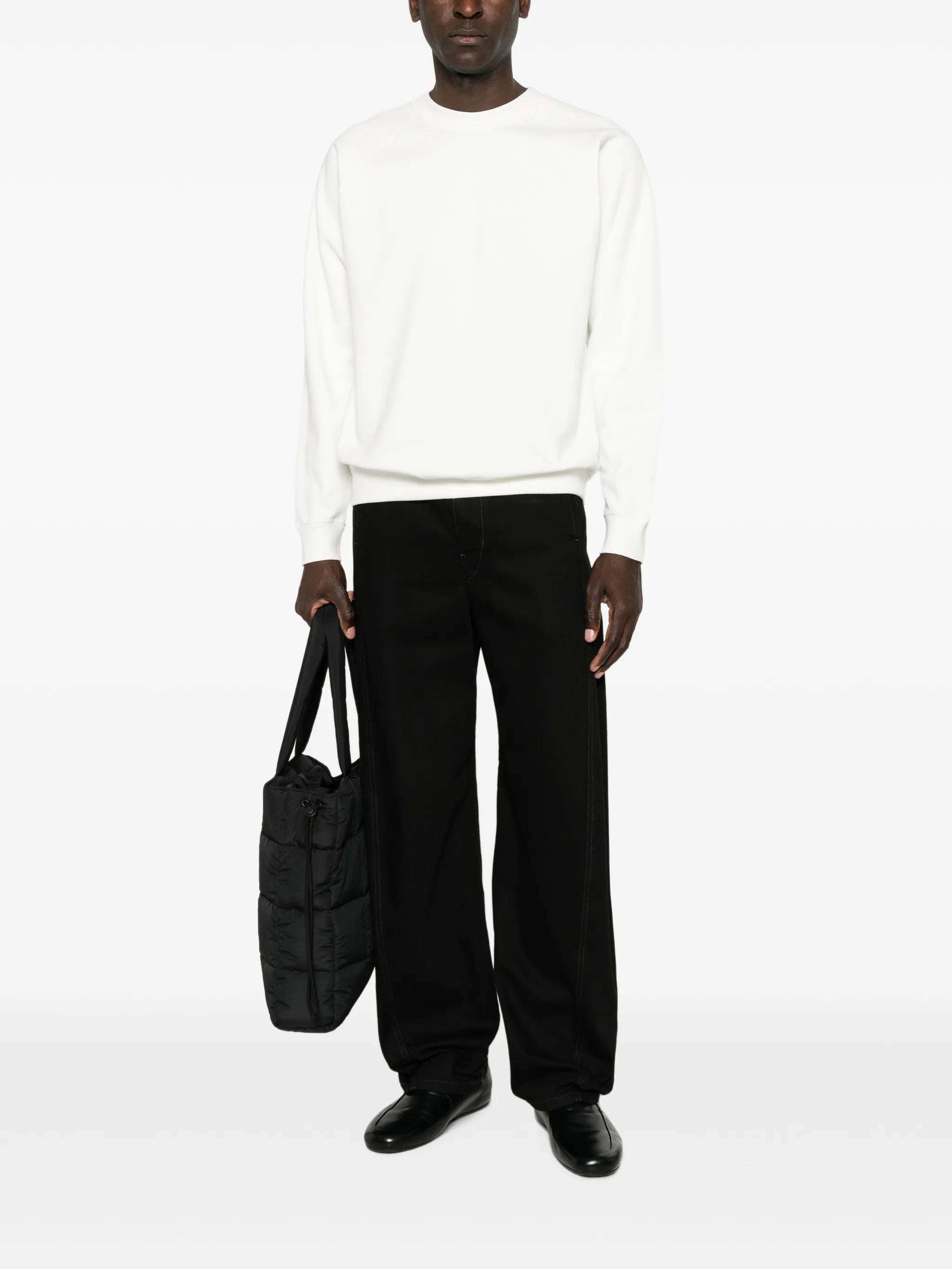 raglan-sleeve sweater