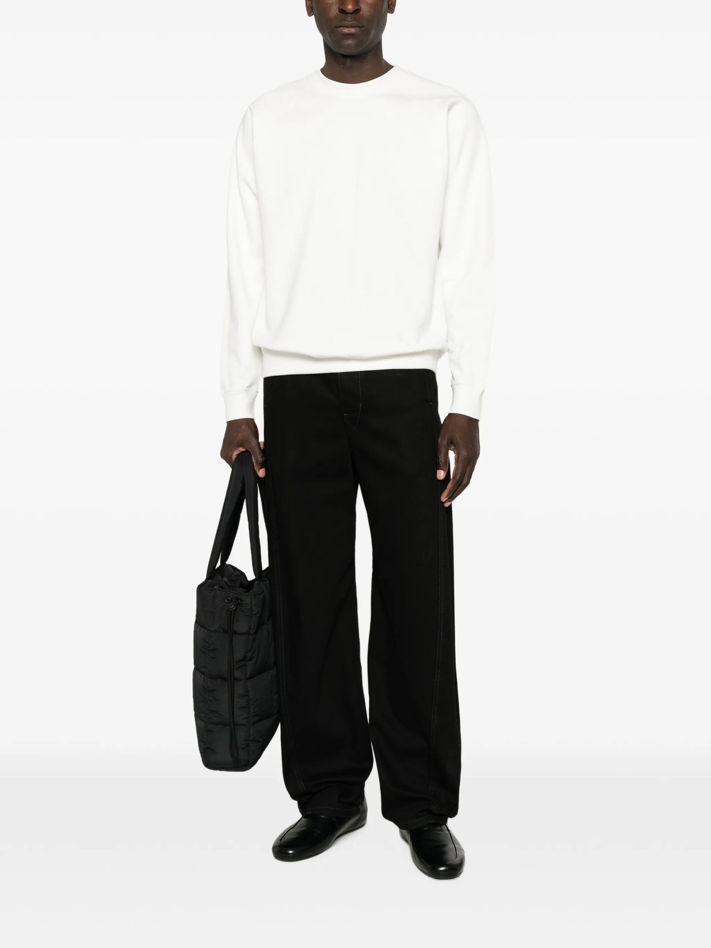 raglan-sleeve sweater