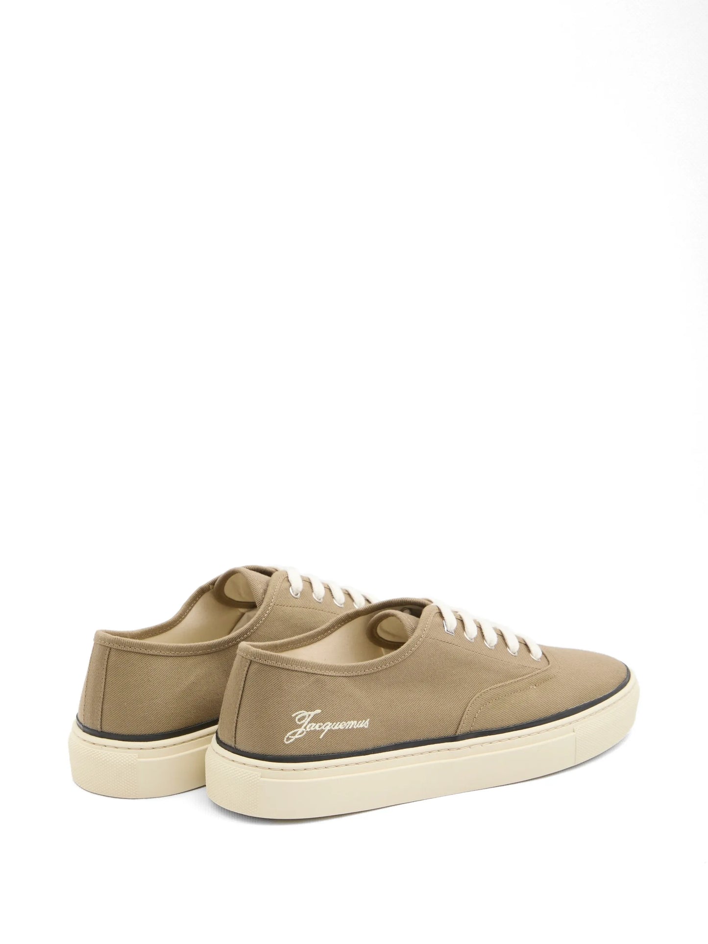 Féfé logo embroidered canvas sneakers