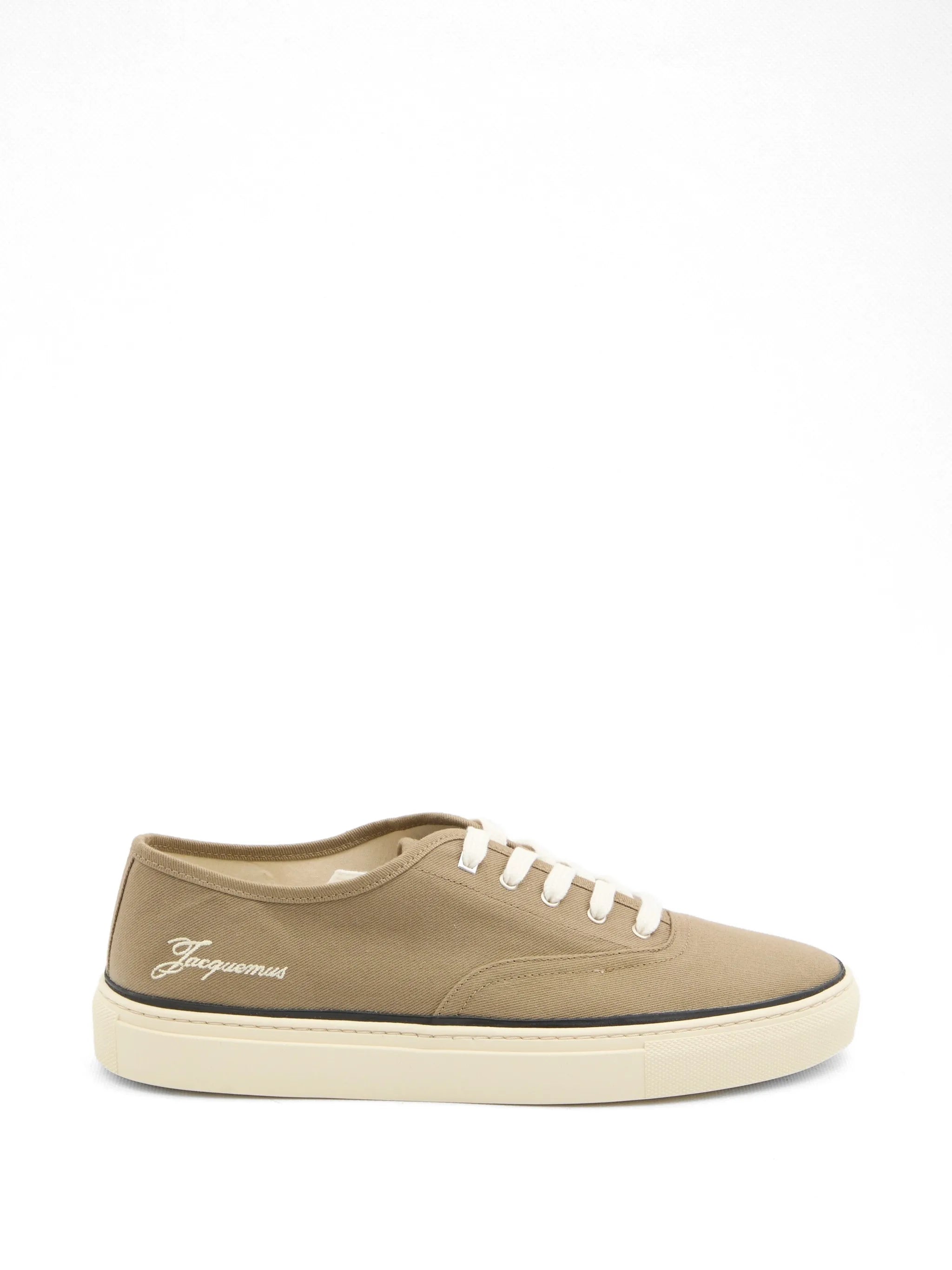 Féfé logo embroidered canvas sneakers