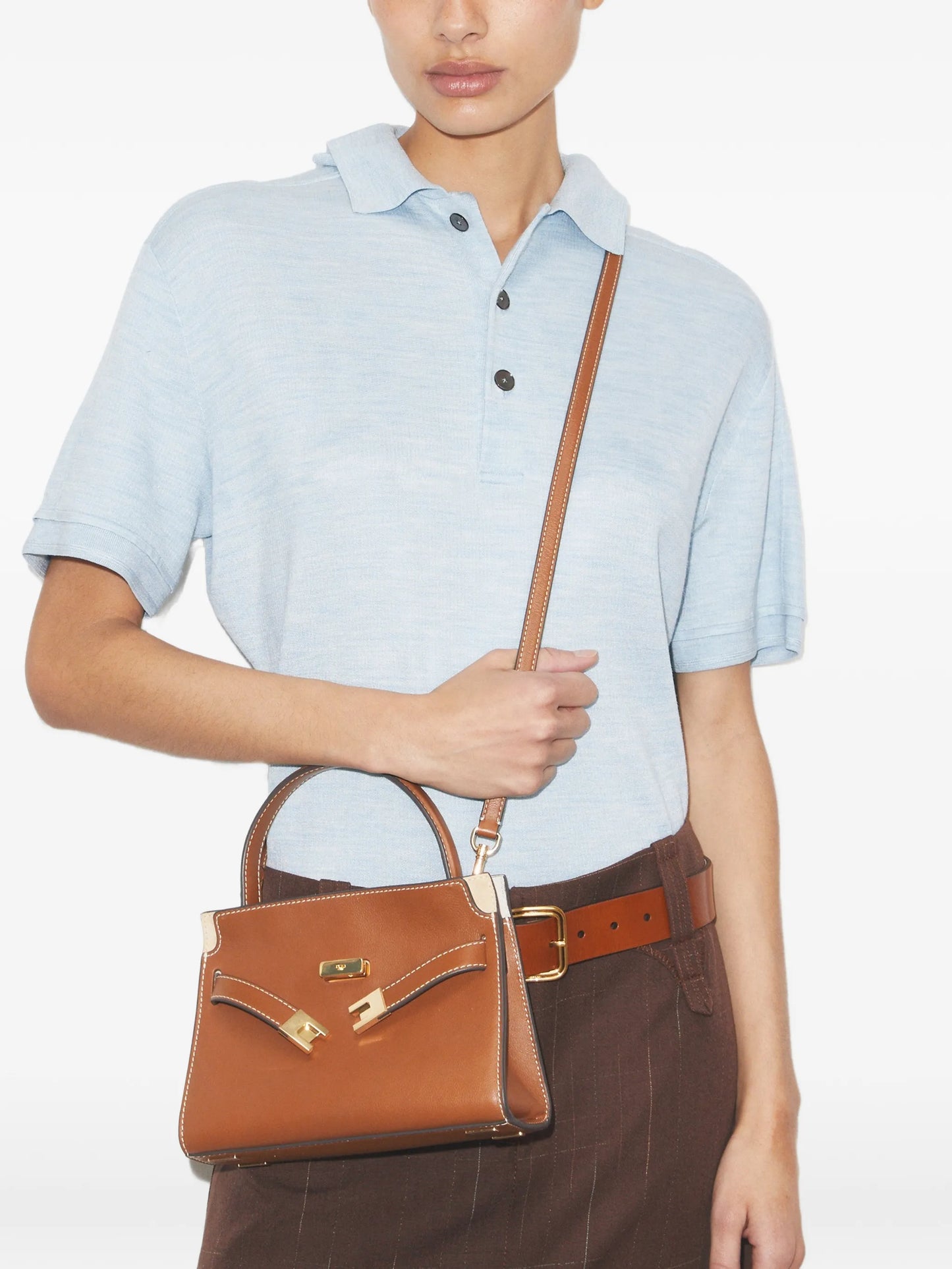 leather shoulder bag