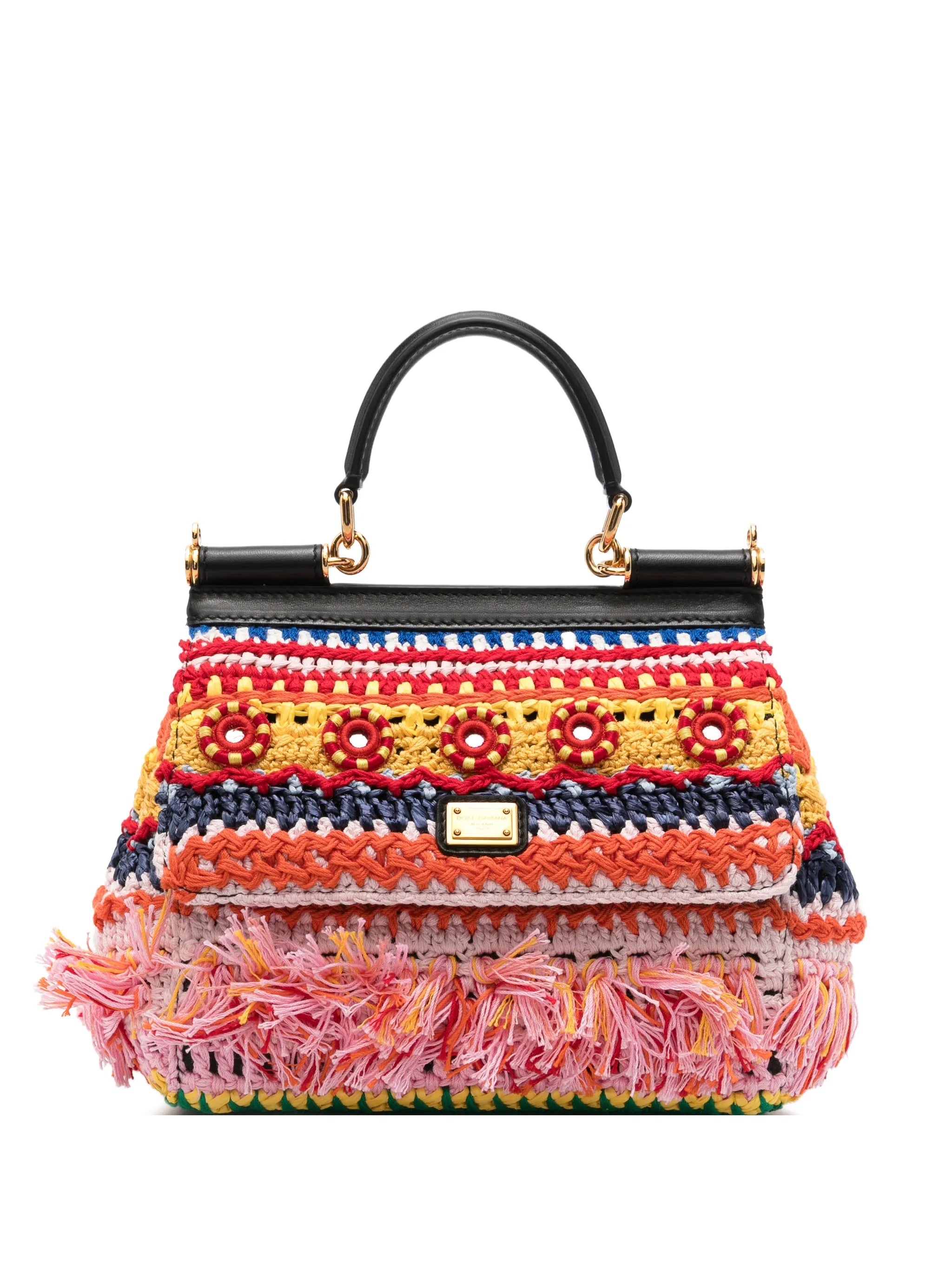 Sicily Carretto top-handle bag