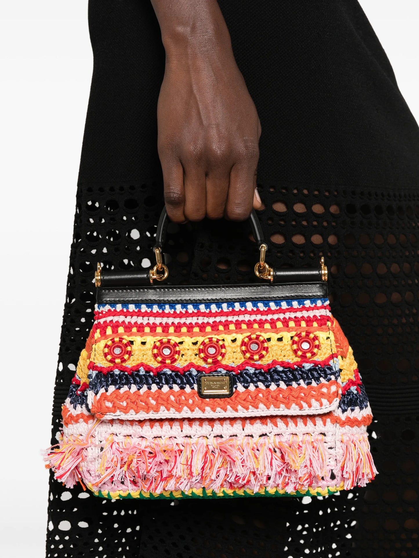 Sicily Carretto top-handle bag