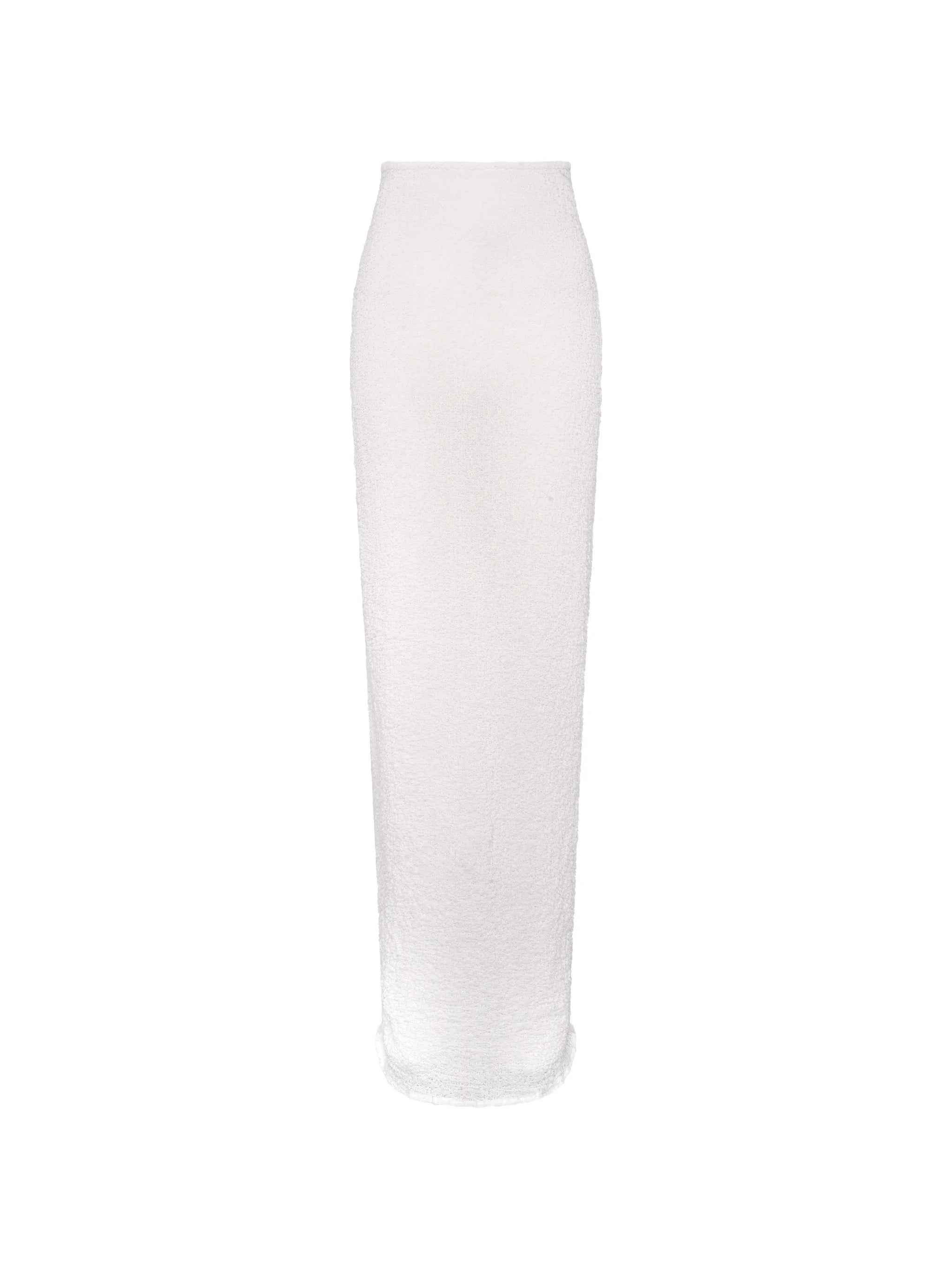 popcorn maxi skirt