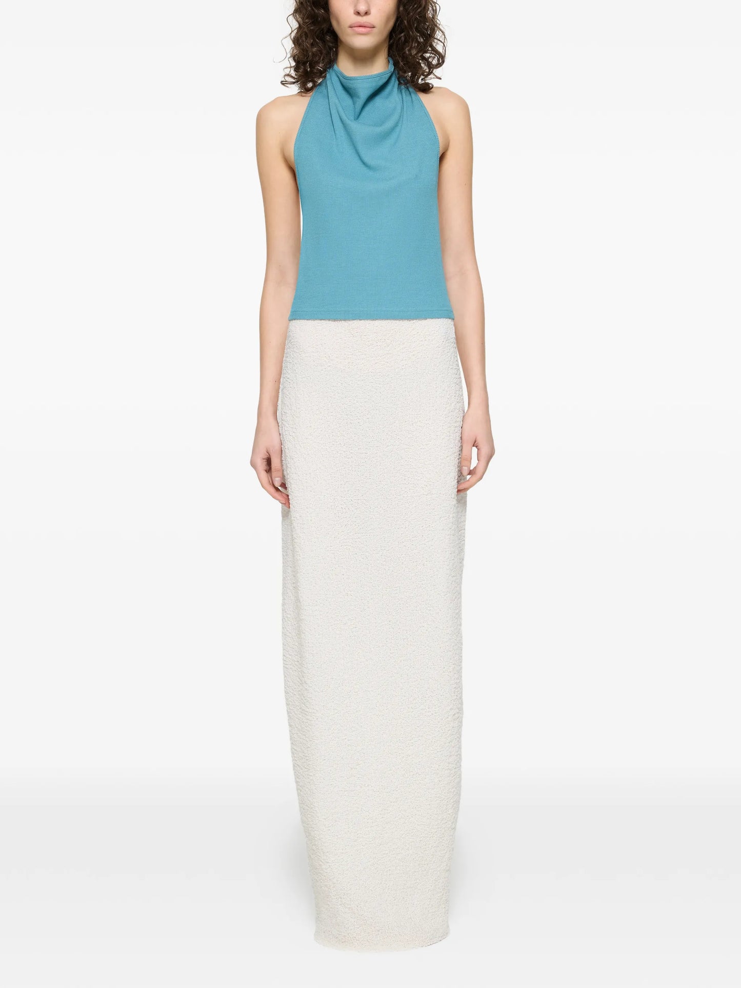 popcorn maxi skirt