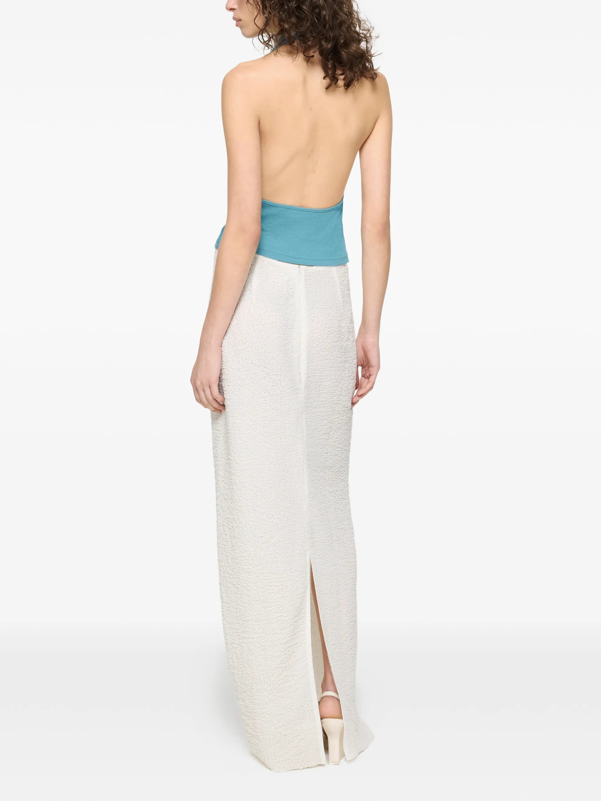 popcorn maxi skirt