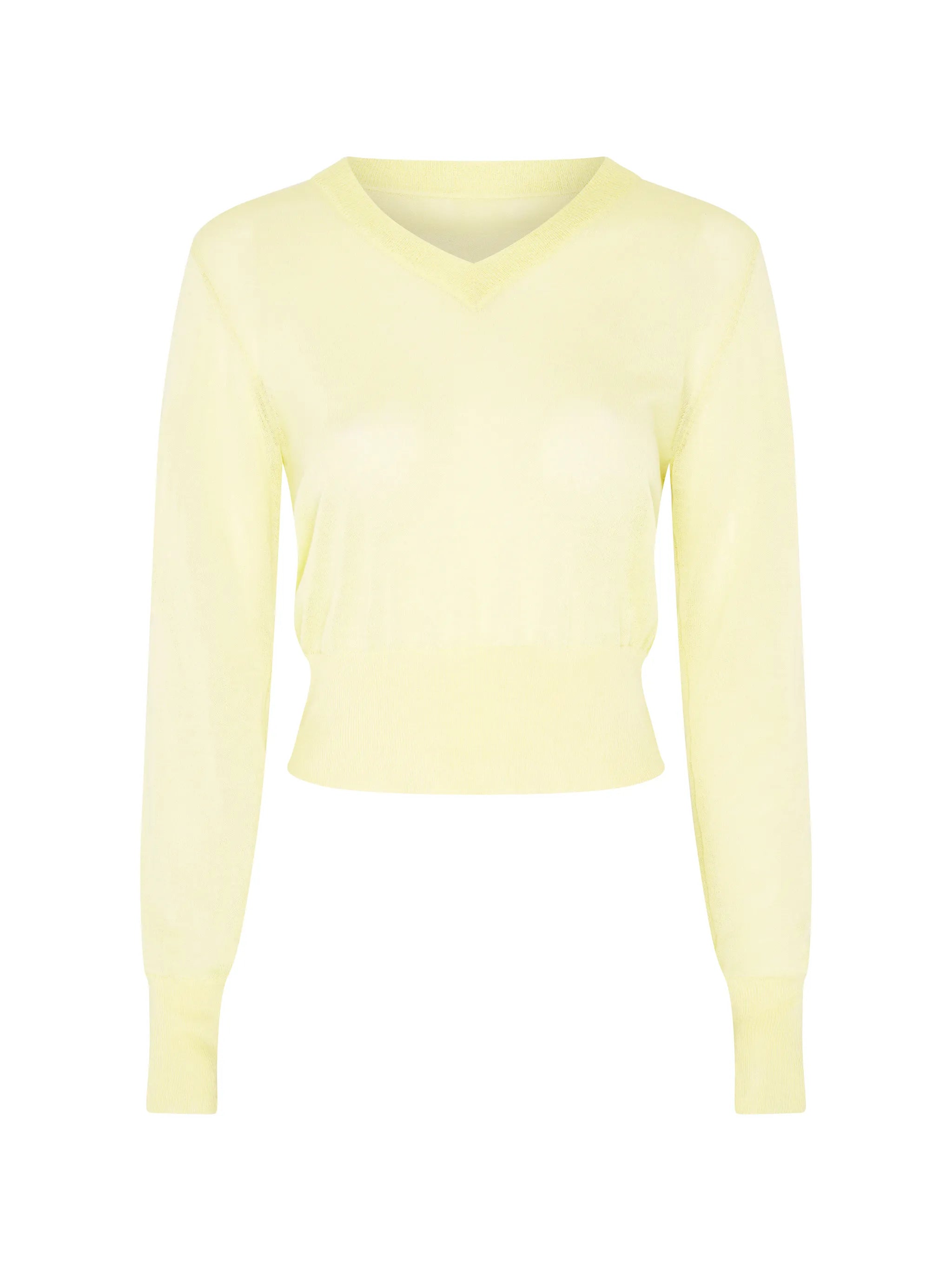 V-neck sweater