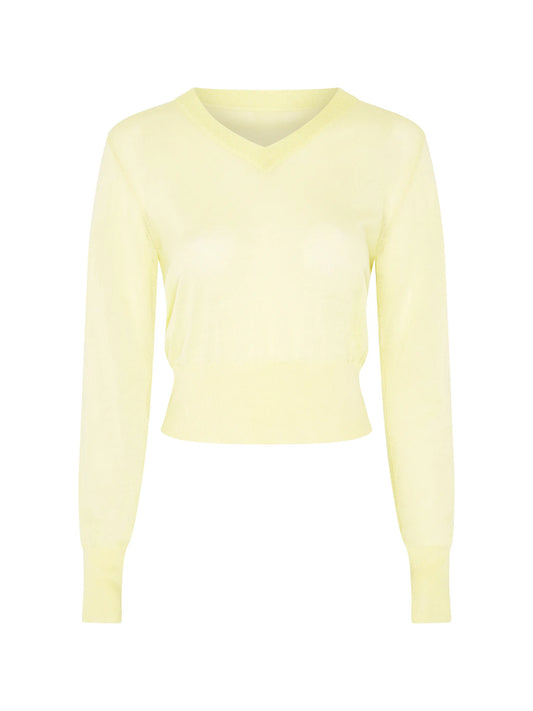 V-neck sweater