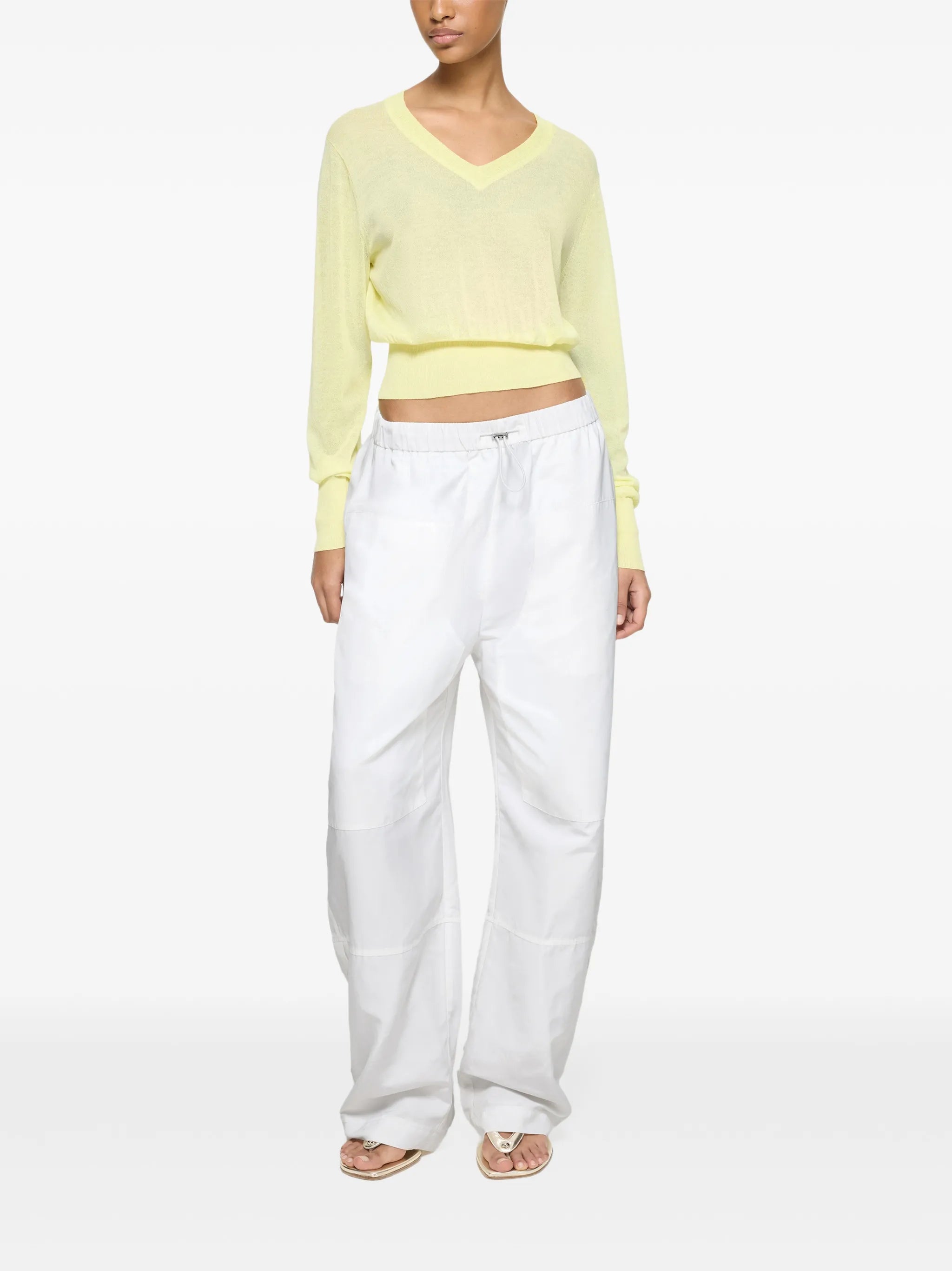 V-neck sweater