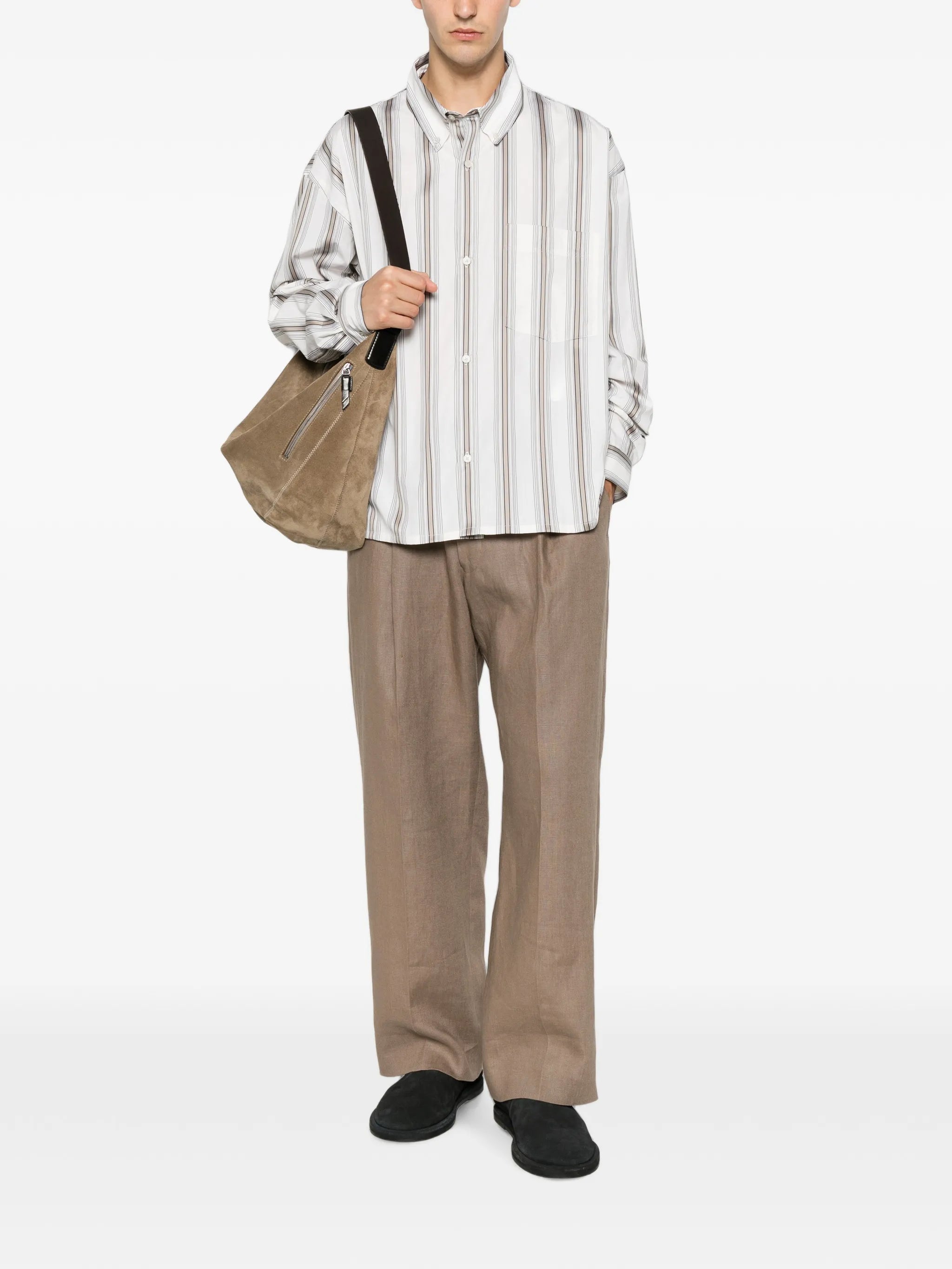 Maza stripe-print shirt