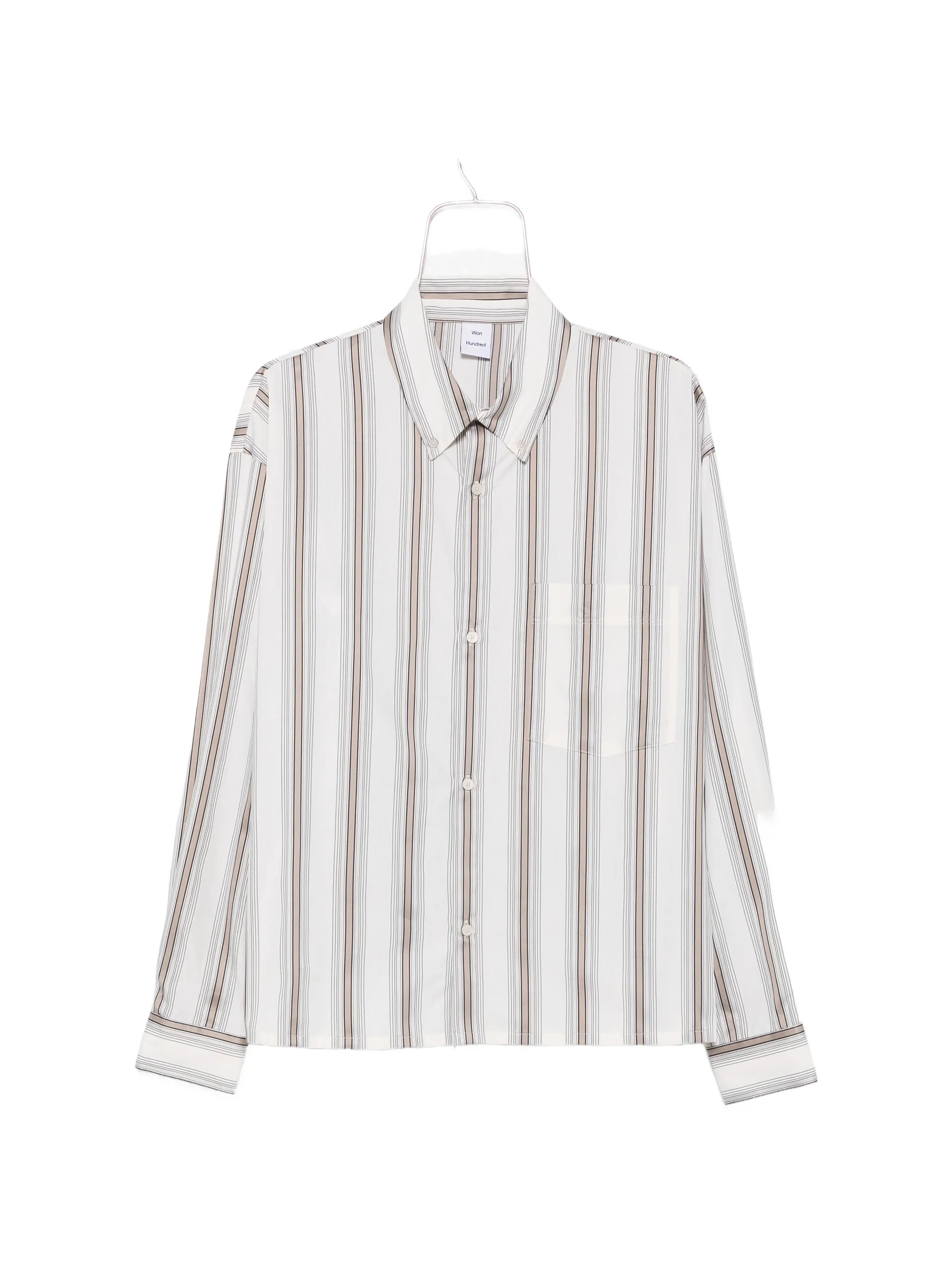 Maza stripe-print shirt