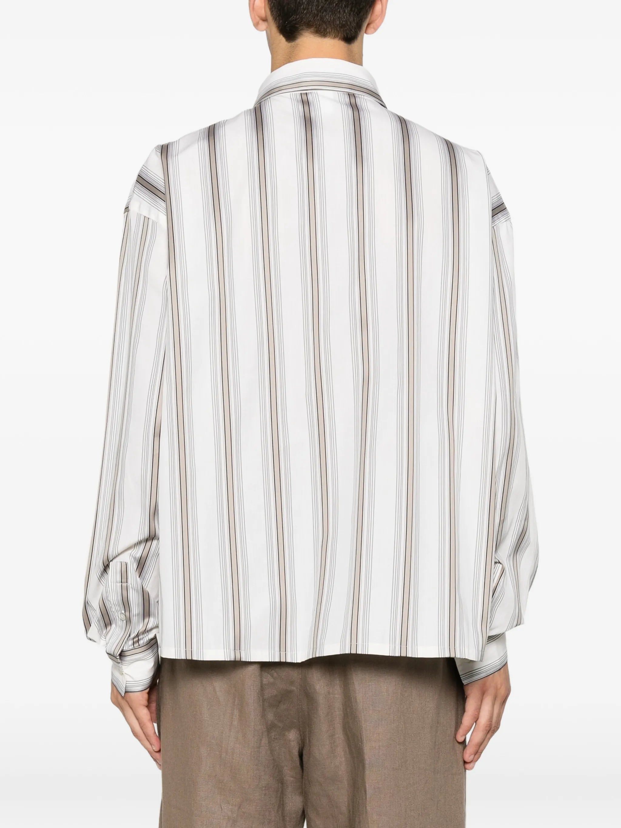 Maza stripe-print shirt