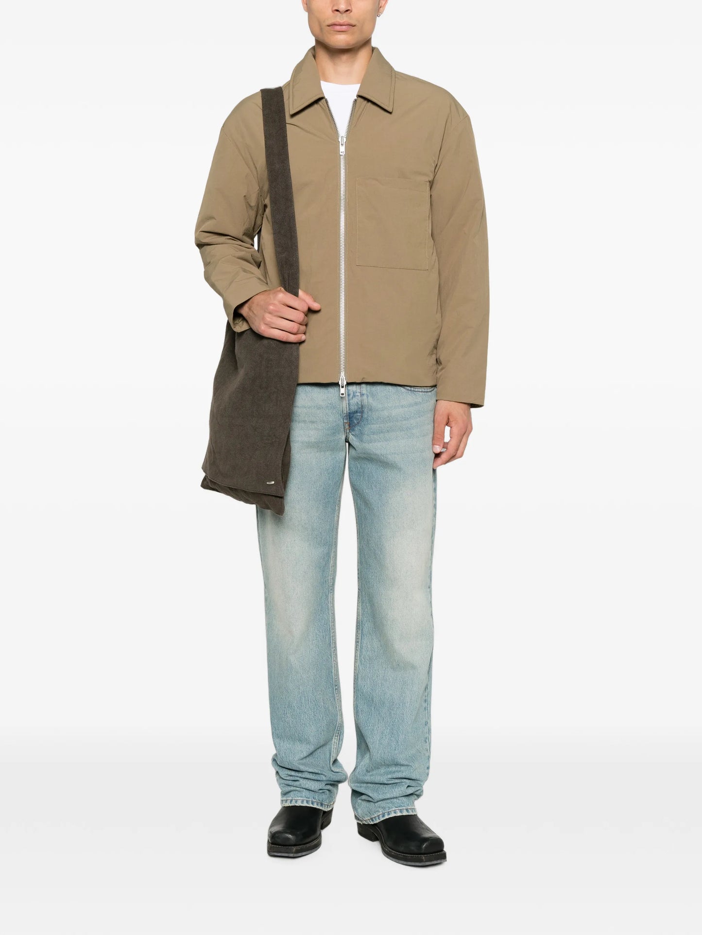 Saywer zip-fatsening jacket