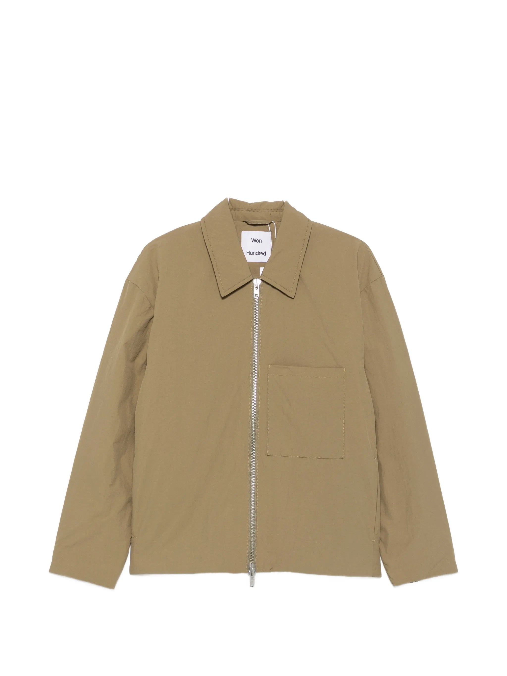 Saywer zip-fatsening jacket