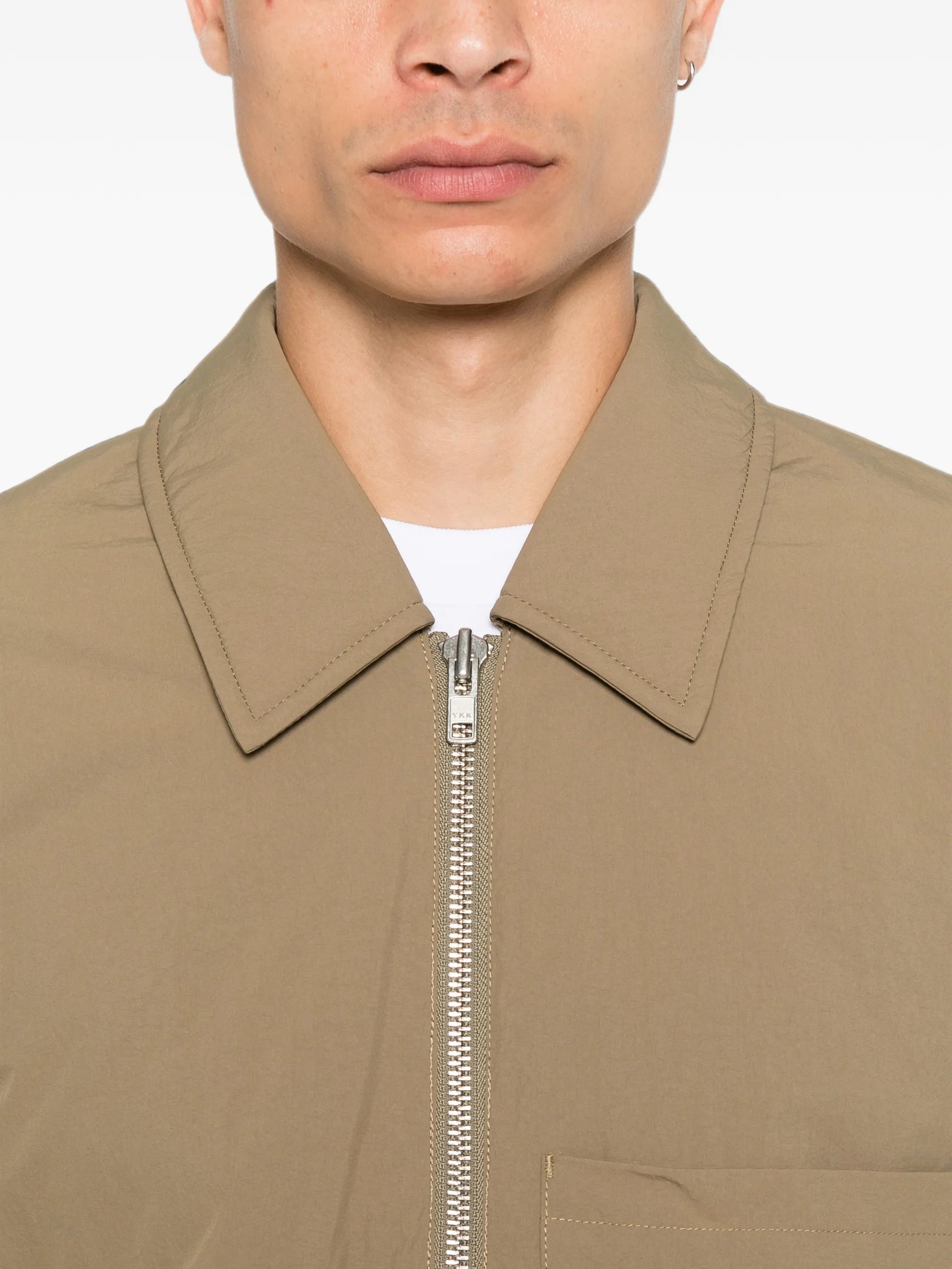Saywer zip-fatsening jacket