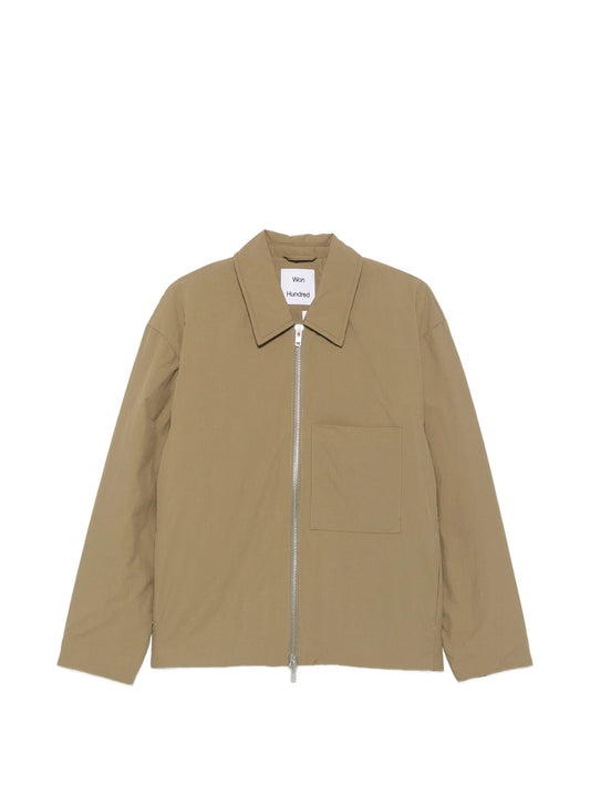 Saywer zip-fatsening jacket