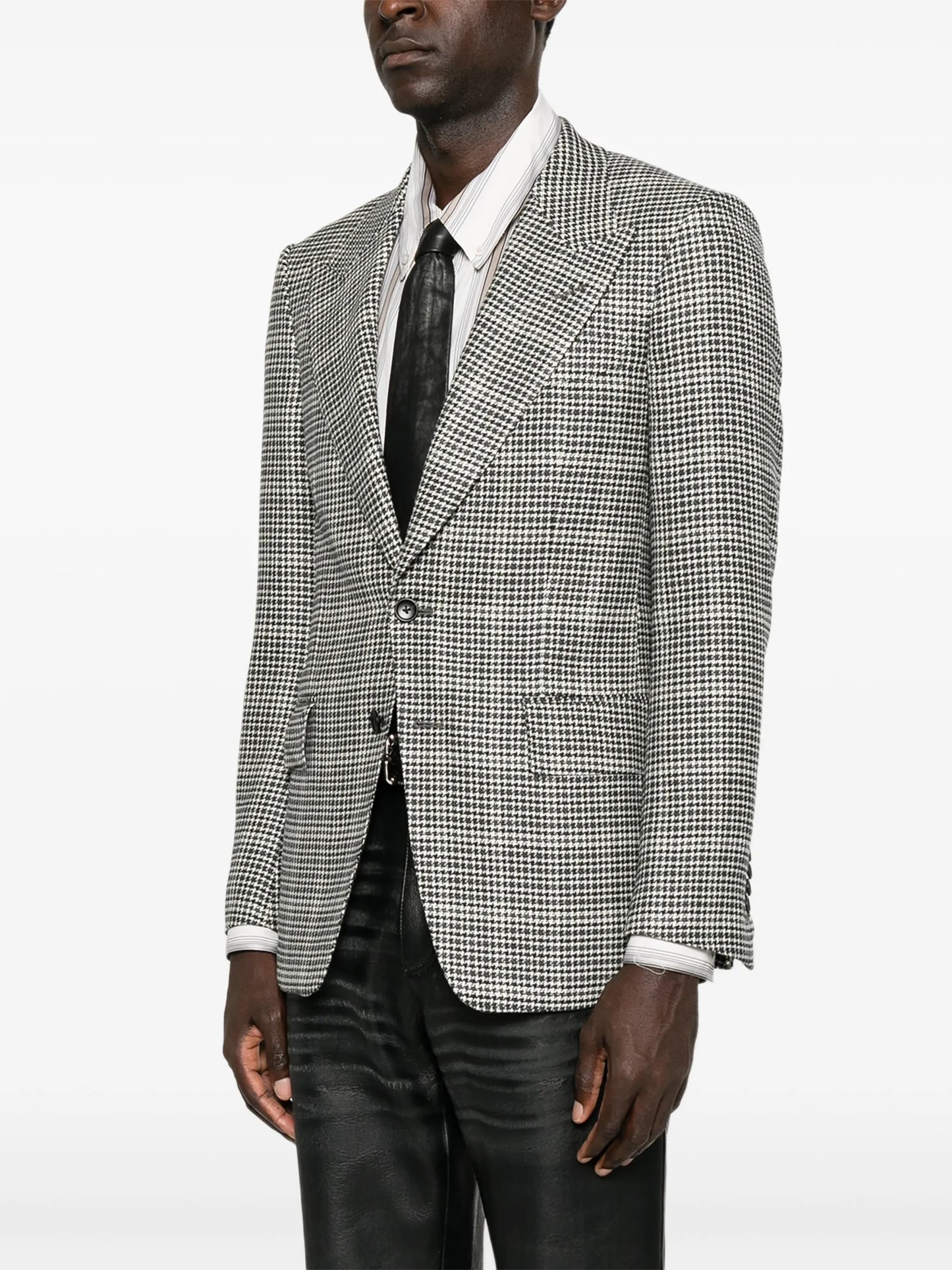 Shelton button-up blazer