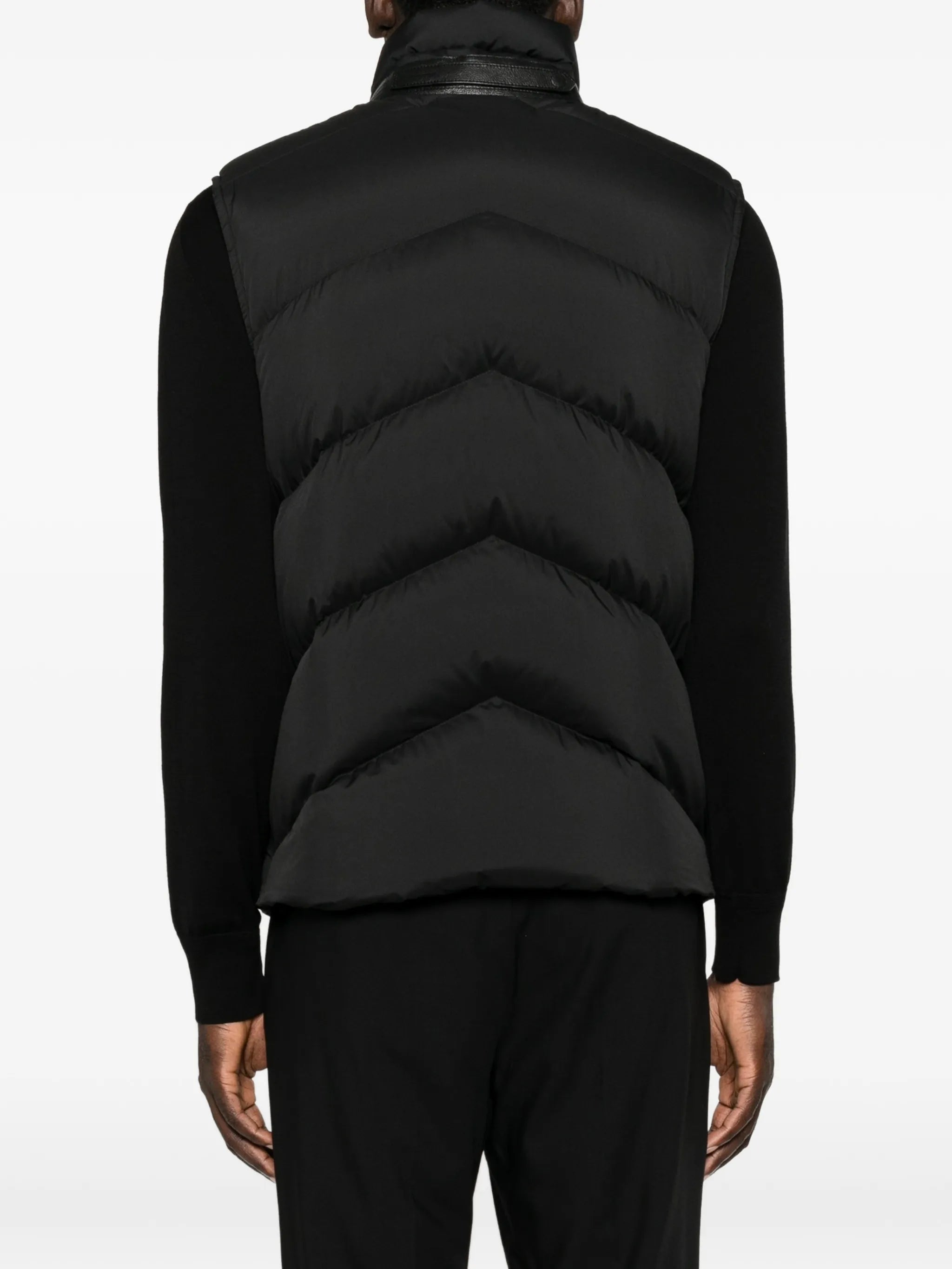 quilted padded gilet