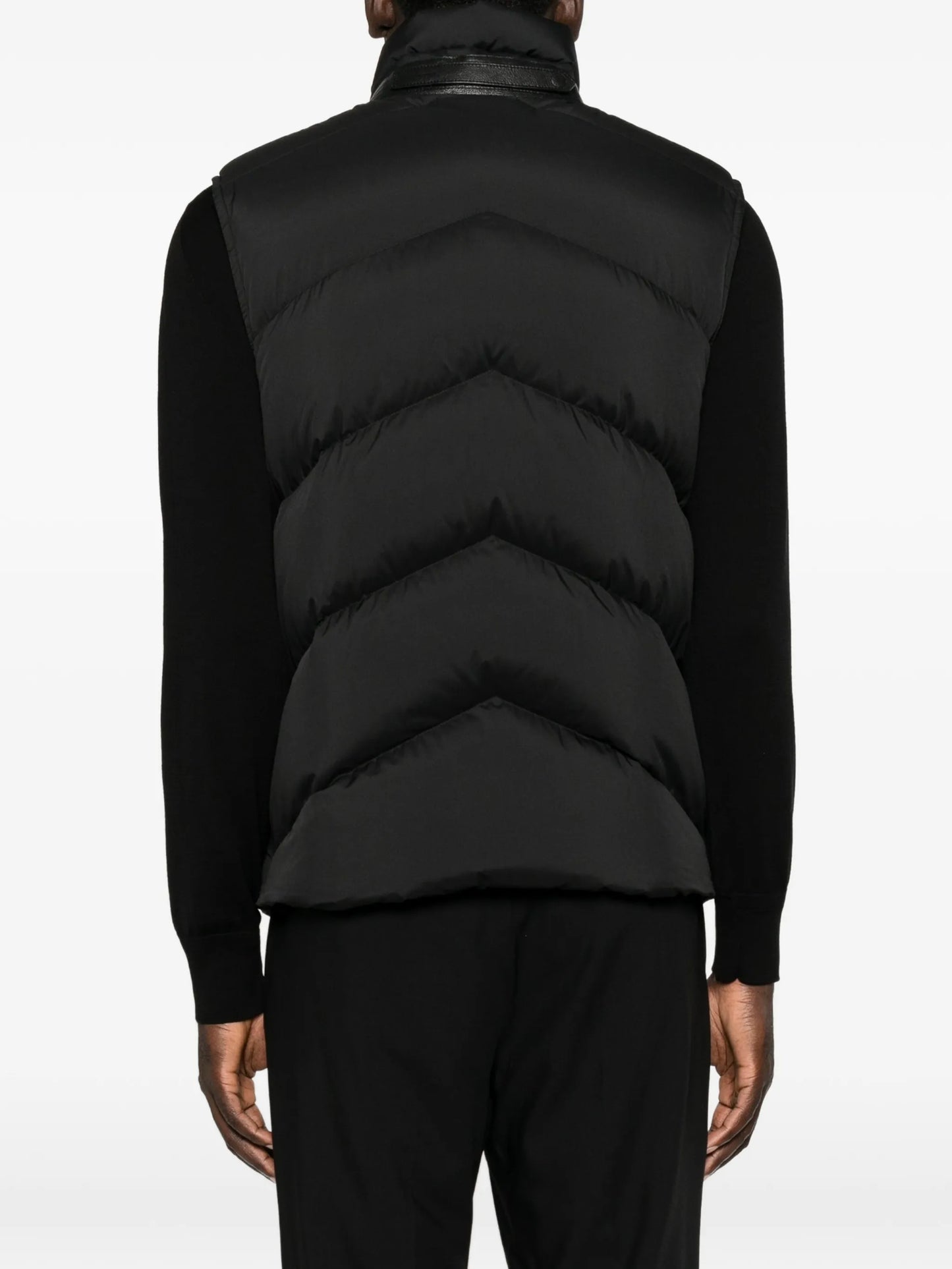 quilted padded gilet