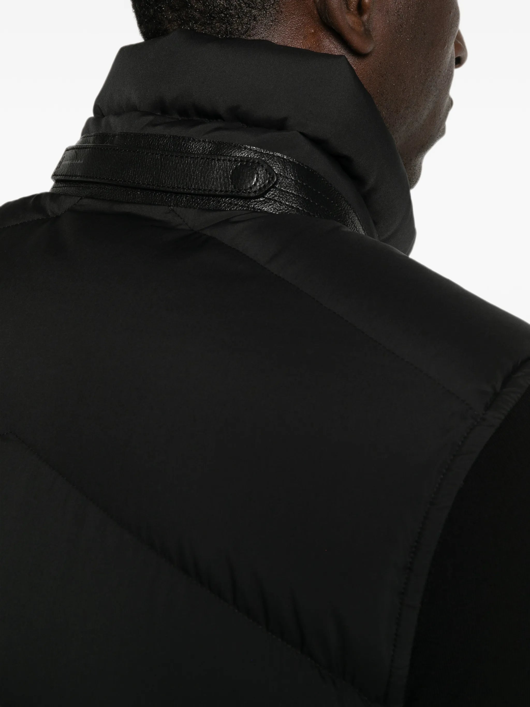 quilted padded gilet