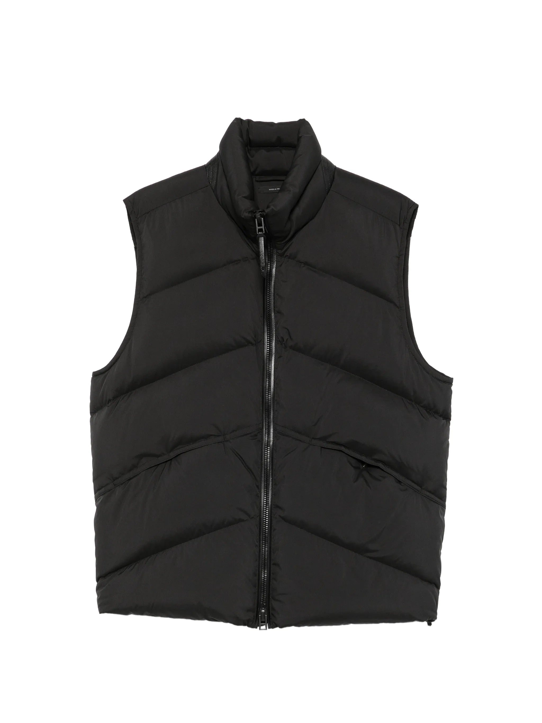 quilted padded gilet