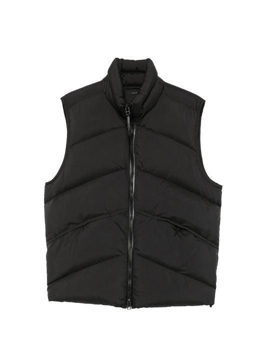 quilted padded gilet